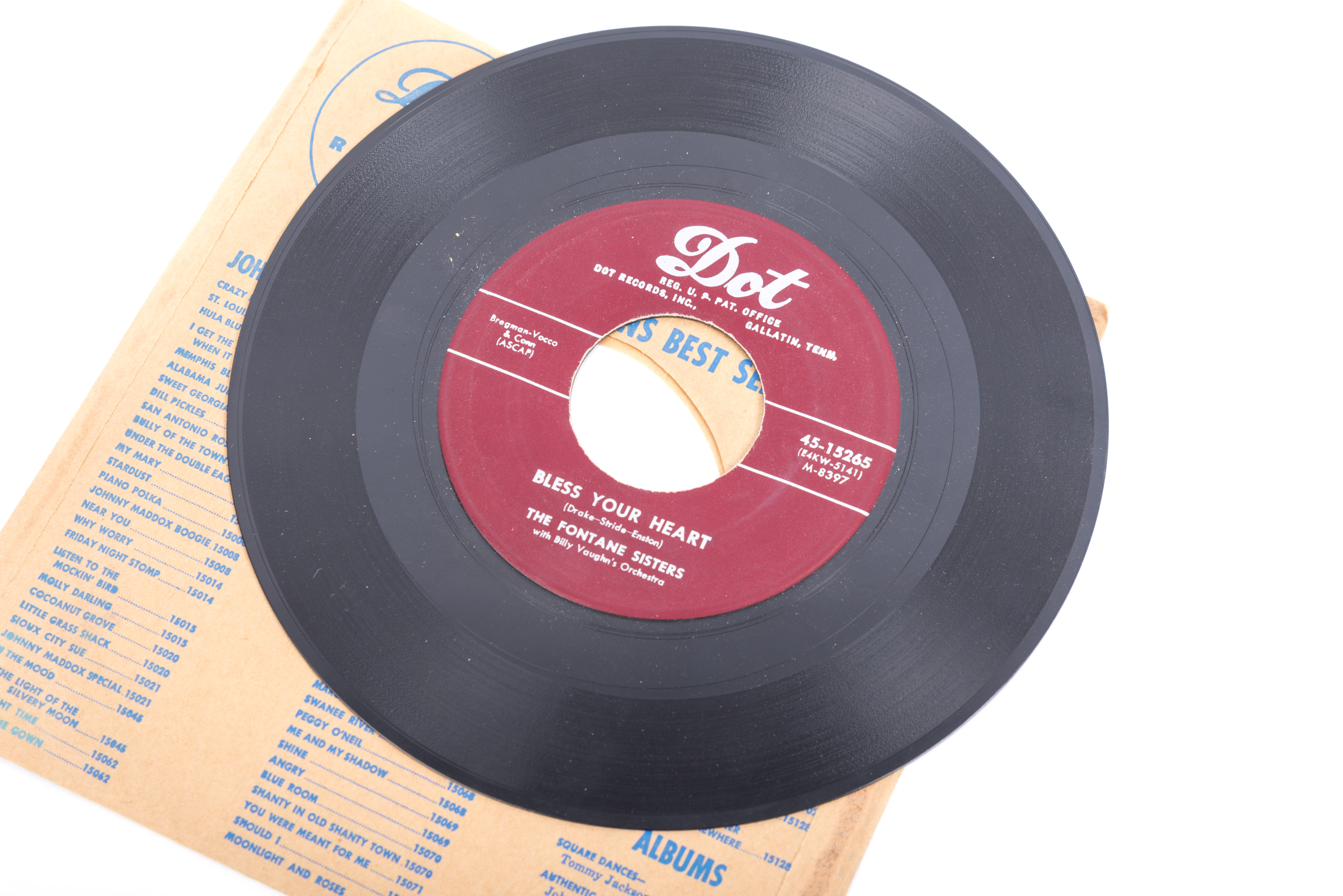 Rosemary Clooney and Other Vintage 45 rpm Records