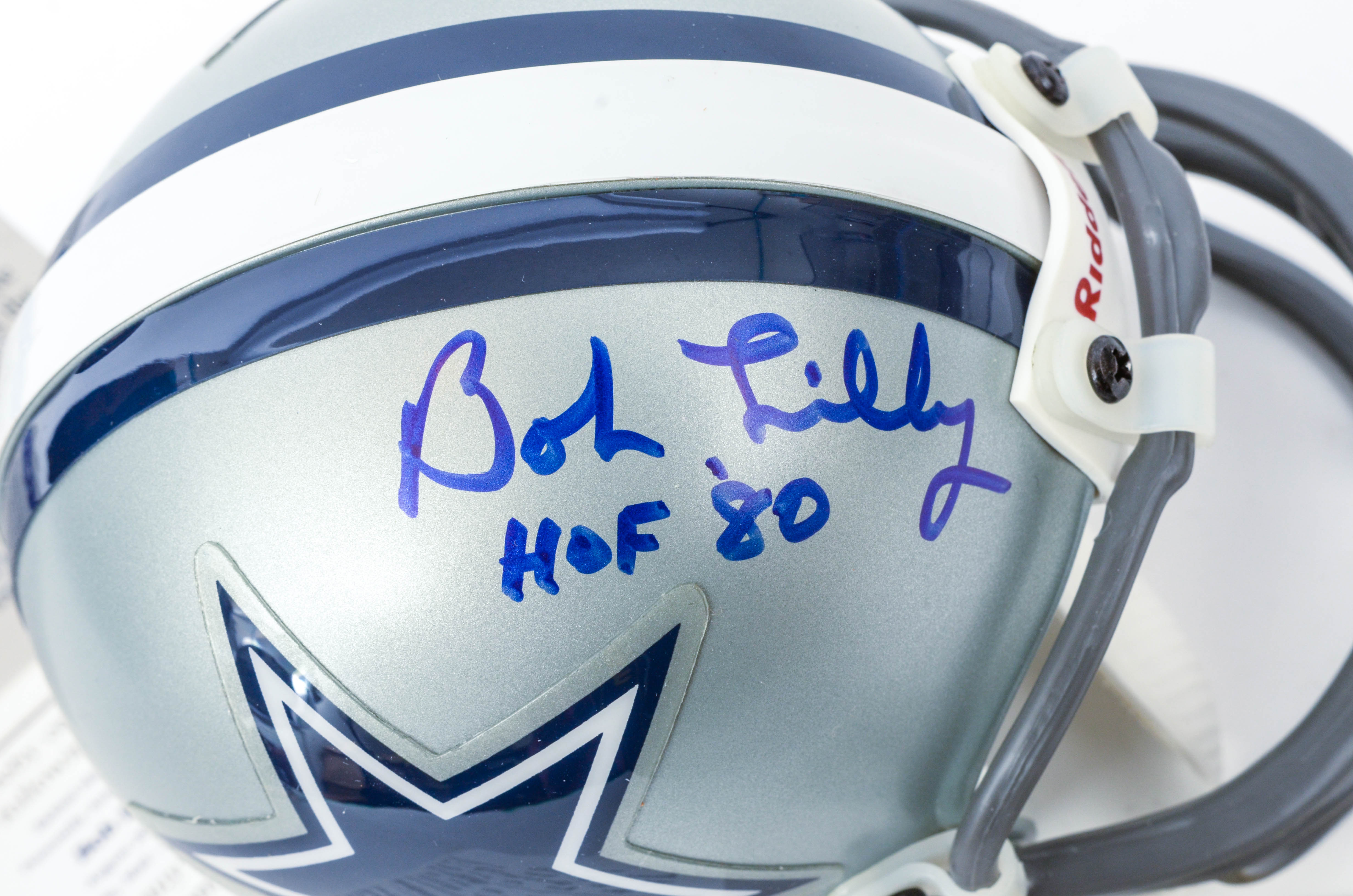 Dallas Cowboys Autographed Mini Helmets