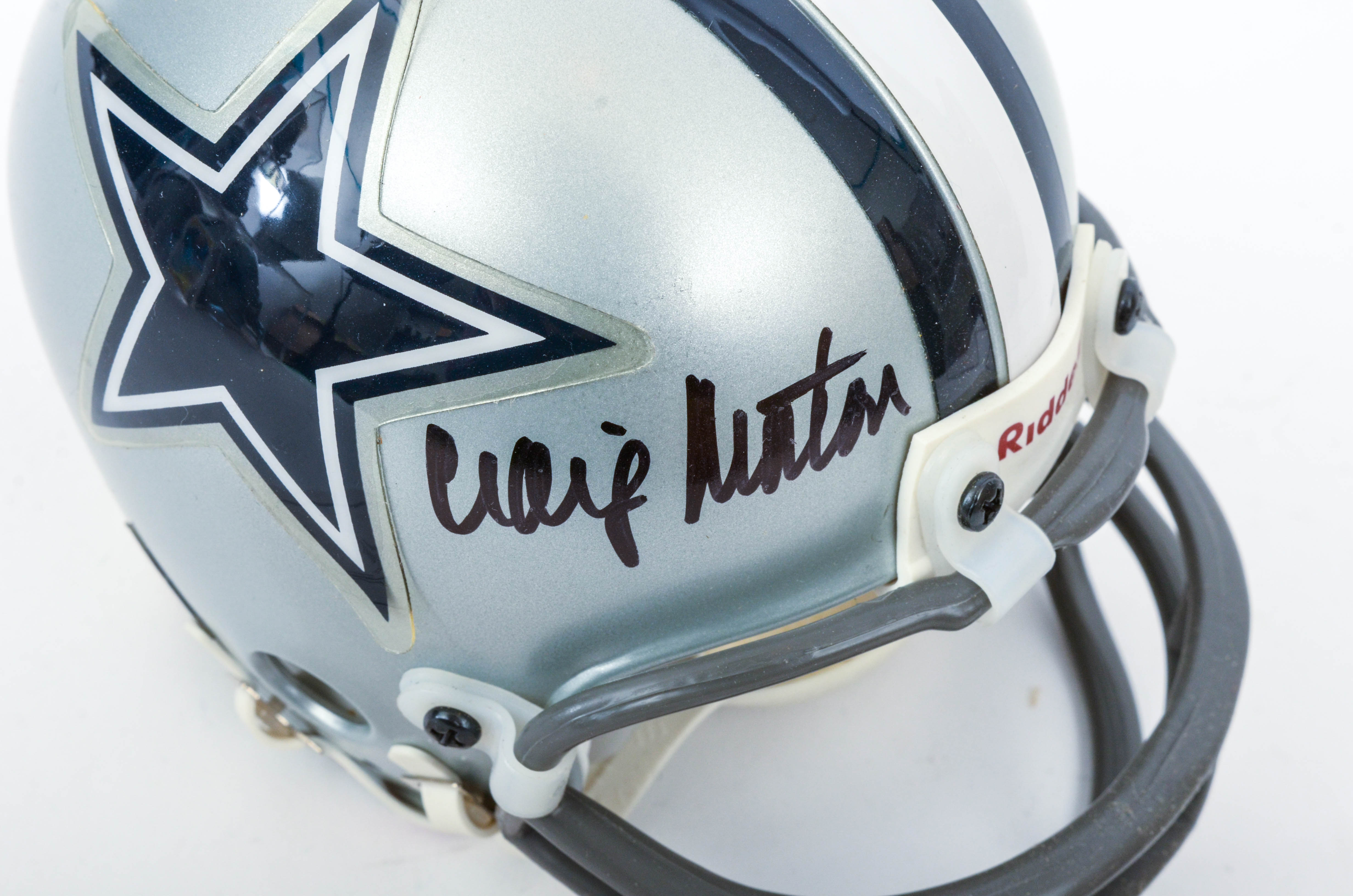 Dallas Cowboys Autographed Mini Helmets