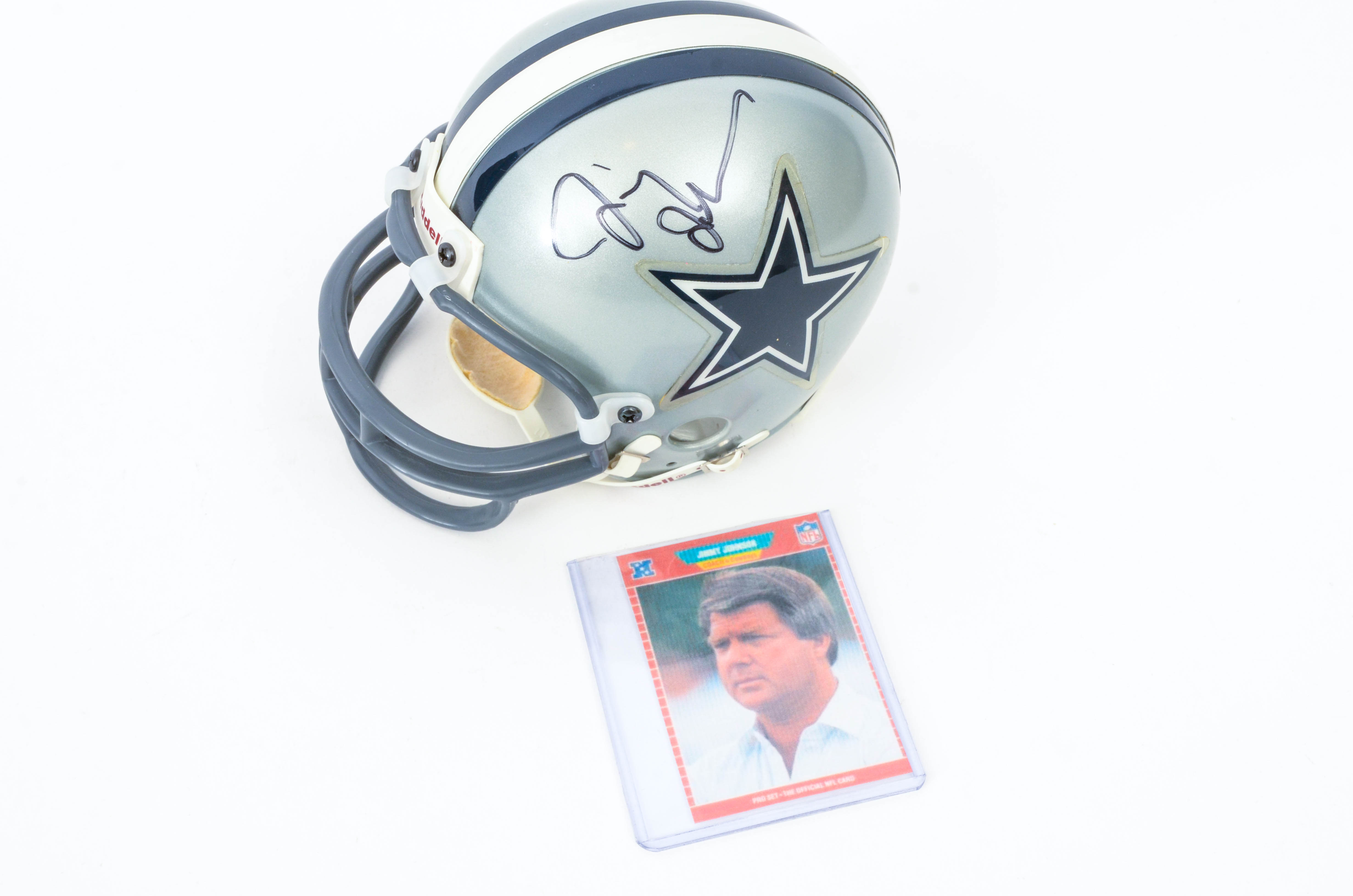 Dallas Cowboys Autographed Mini Helmets