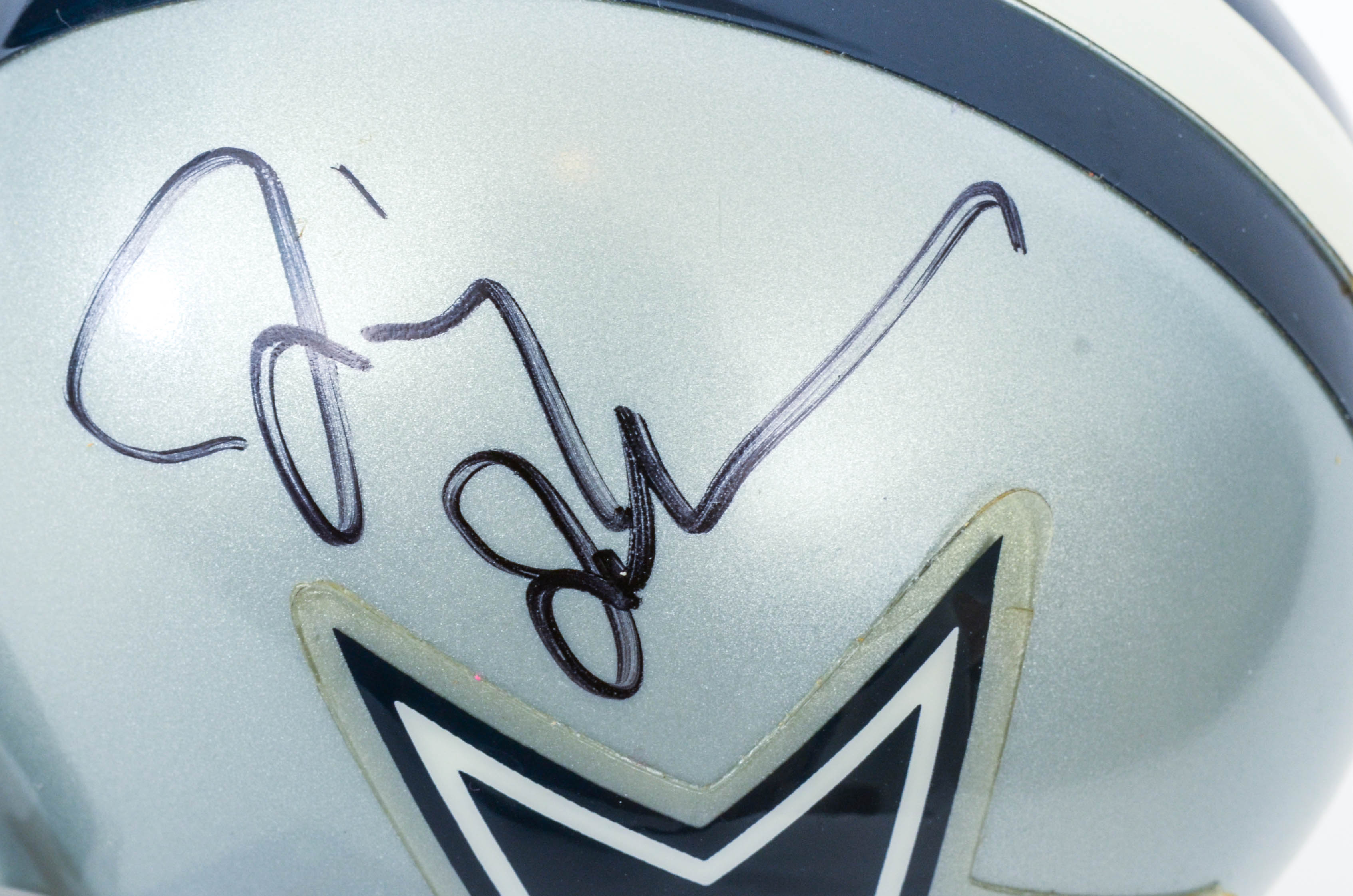 Dallas Cowboys Autographed Mini Helmets
