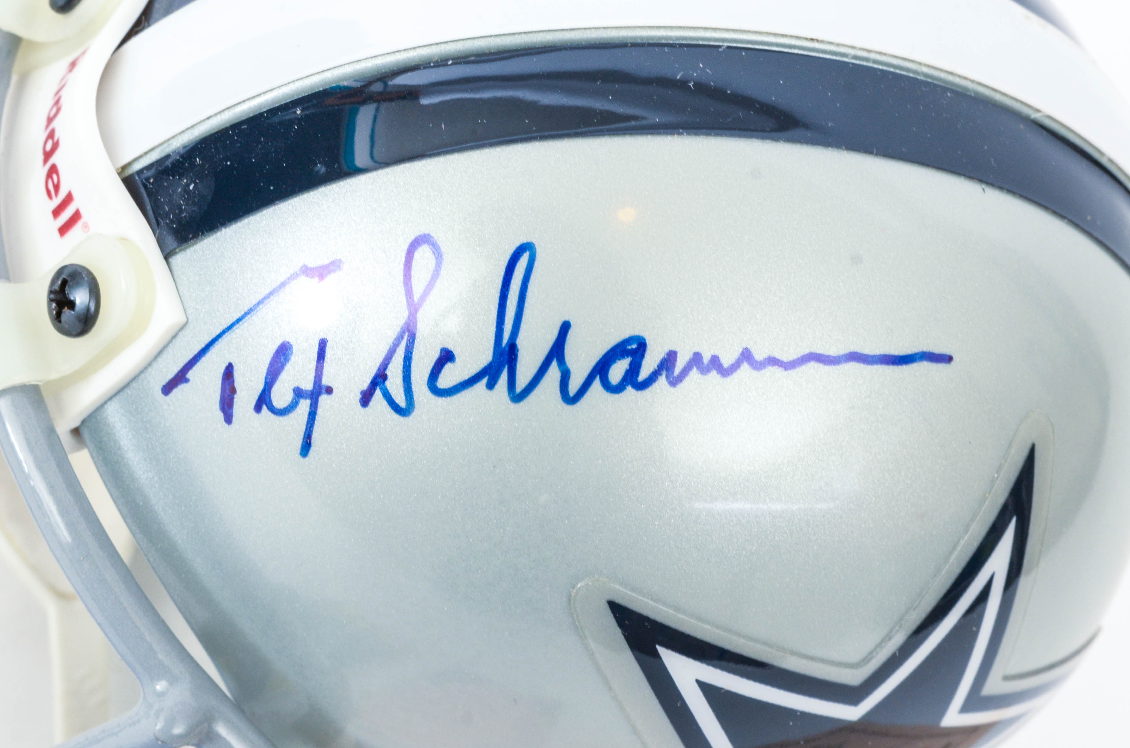 Dallas Cowboys Autographed Mini Helmets
