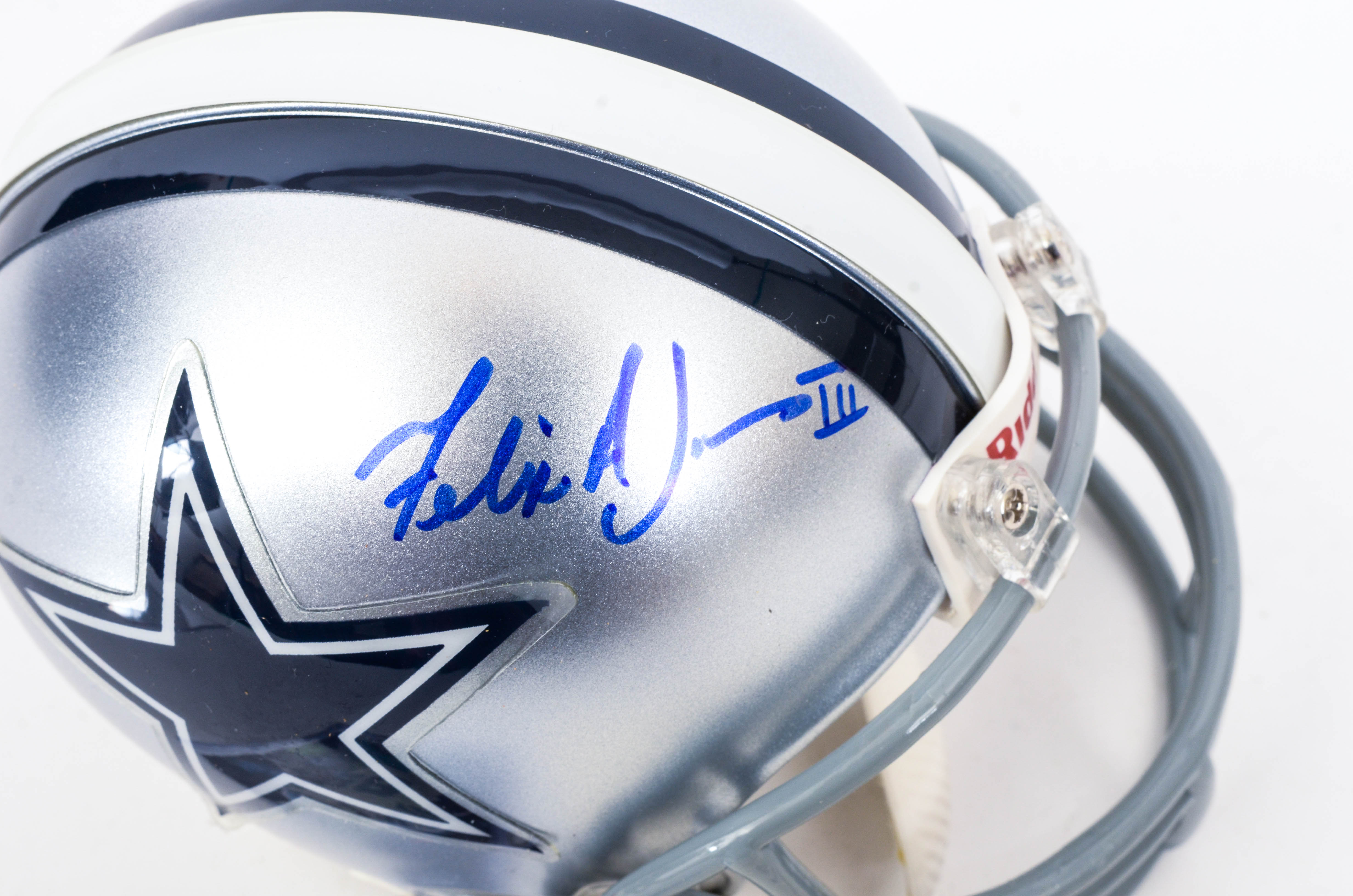 Dallas Cowboys Autographed Mini Helmets