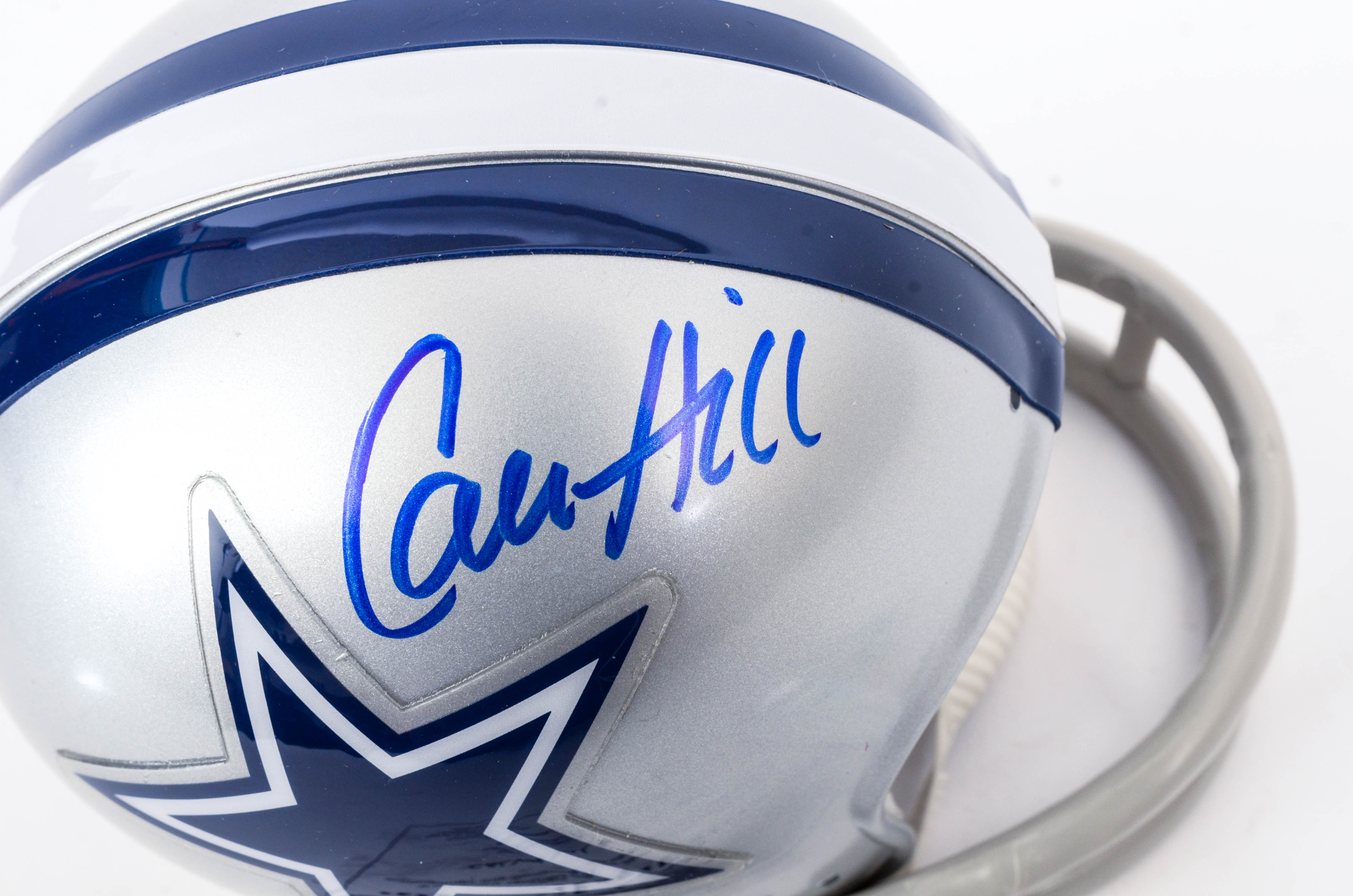 Dallas Cowboys Autographed Mini Helmets