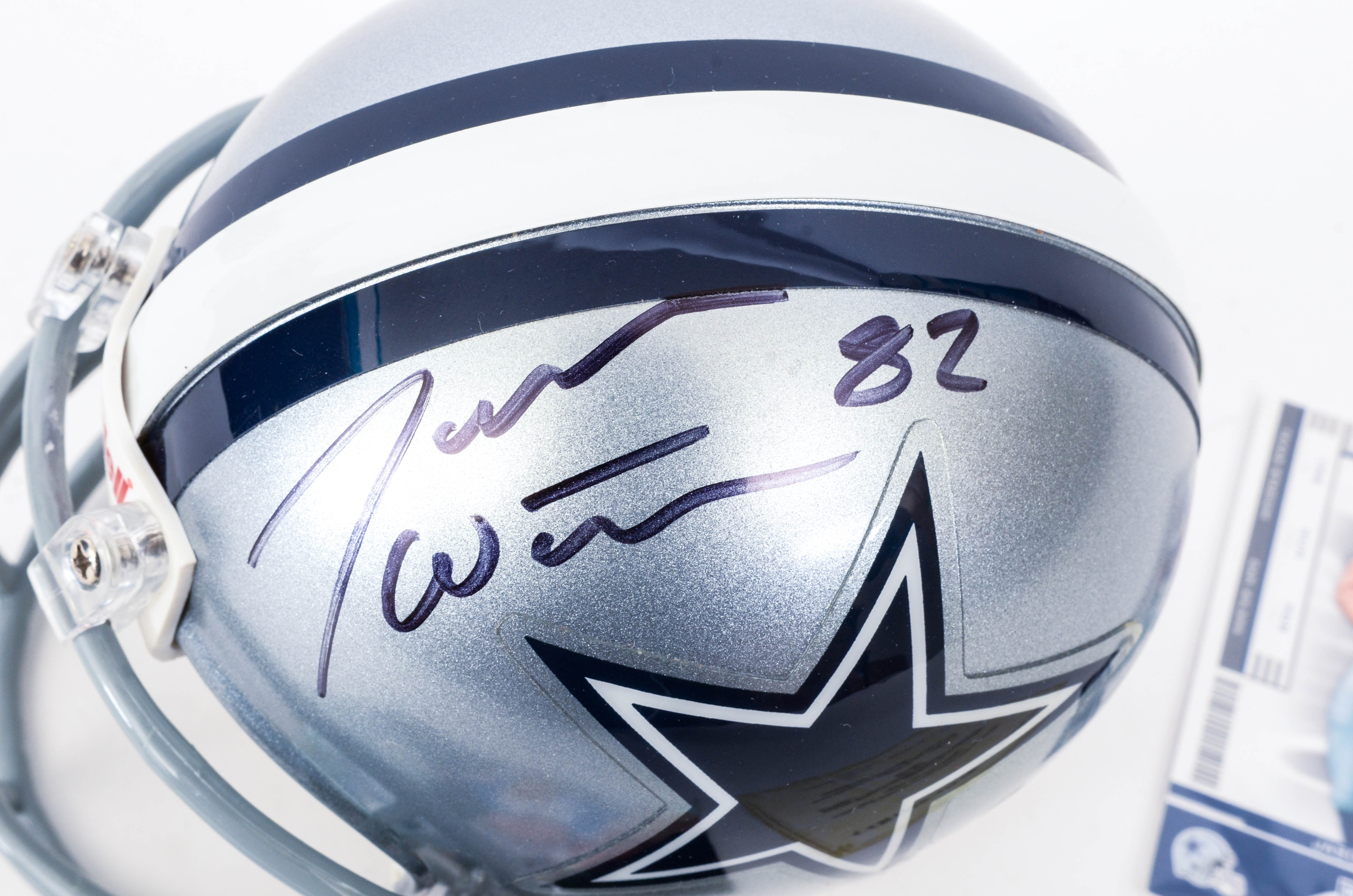 Dallas Cowboys Autographed Mini Helmets