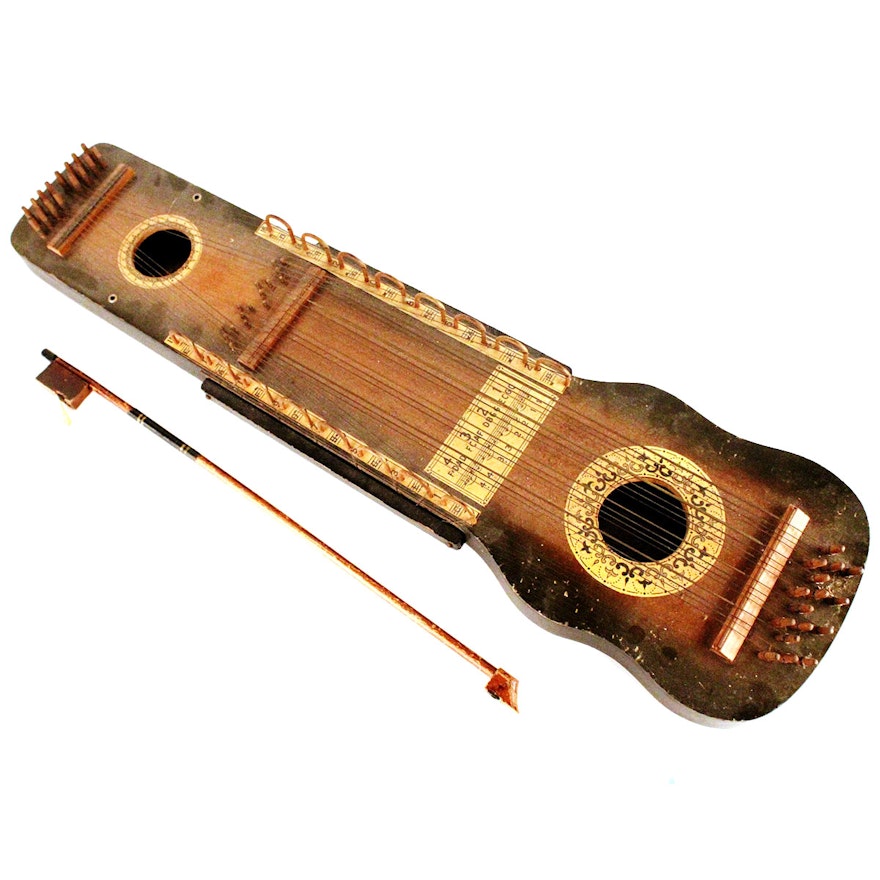 Vintage Ukelin Stringed Instrument