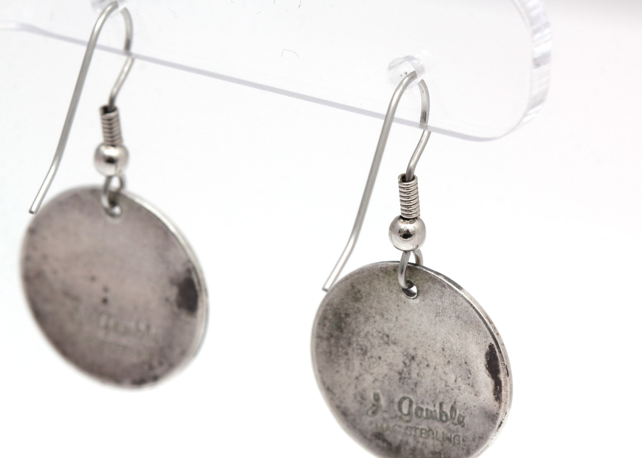 J. Gamble Sterling Silver Earrings