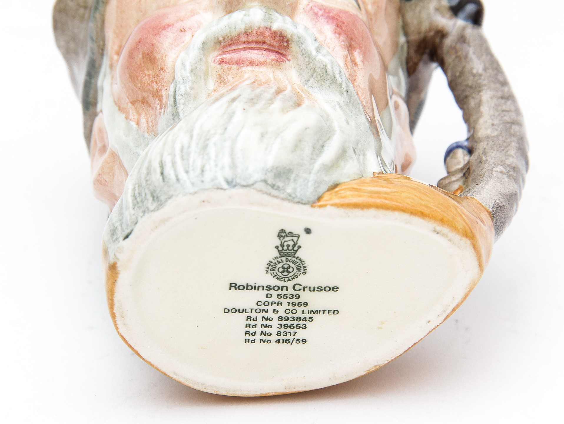 Vintage Royal Doulton Robinson Crusoe Toby Mug