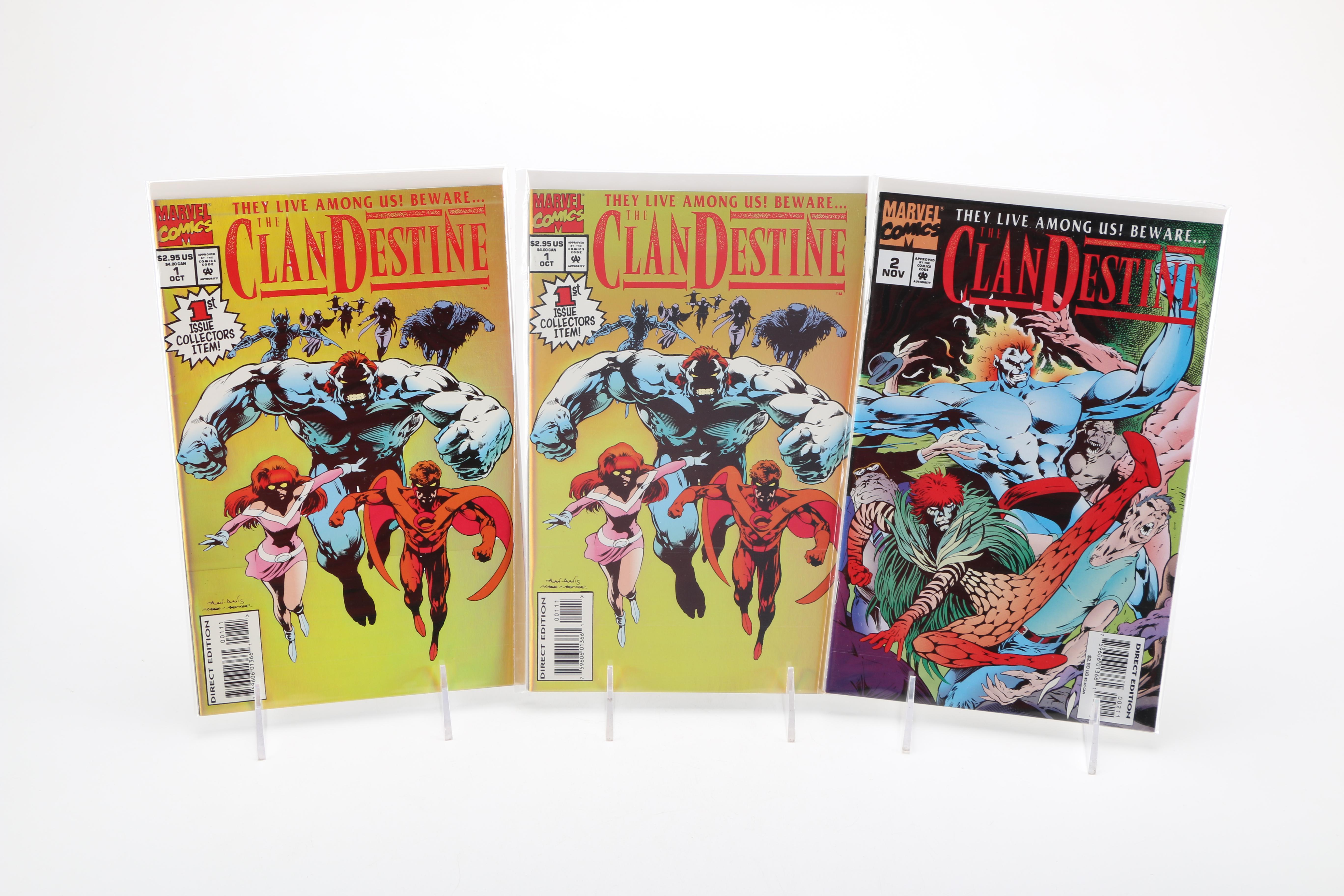 Assorted Modern and Bronze Age Marvel Comics and Graphic Novels with "Wizard 2000" Comic Magazine