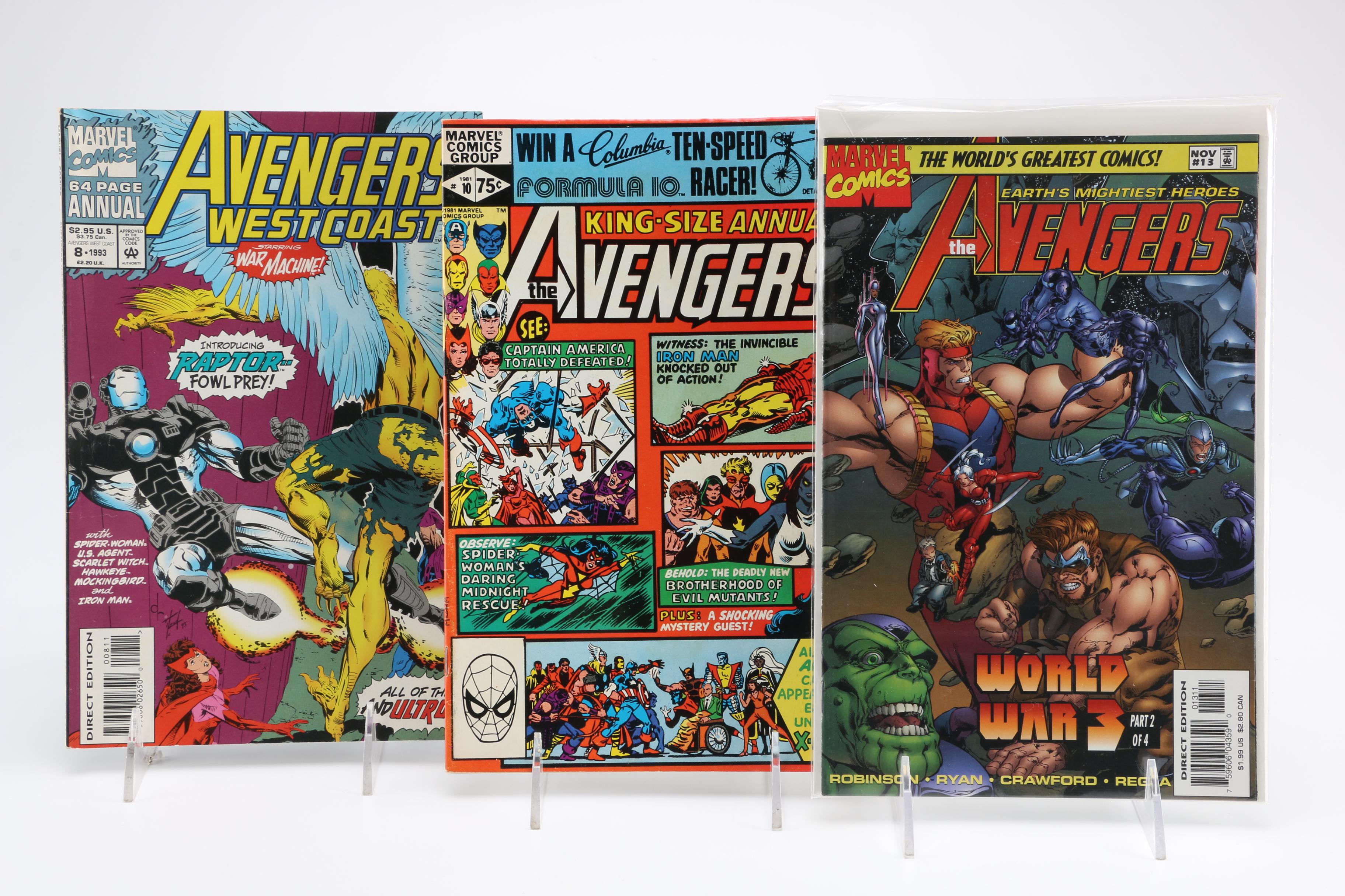 Comics With "Avengers Annual" #10, First Appearance of Rogue