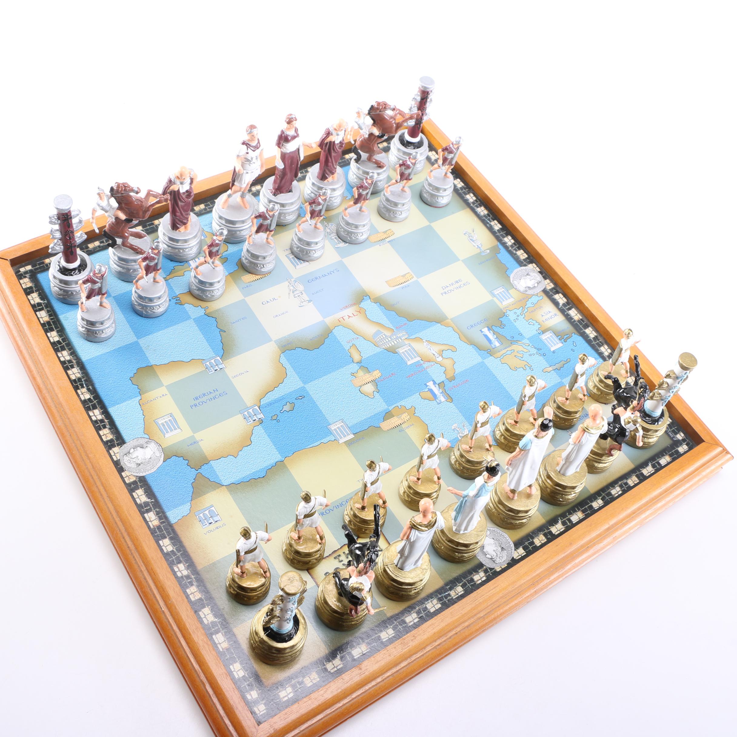 Roman Empire Themed Chess Set