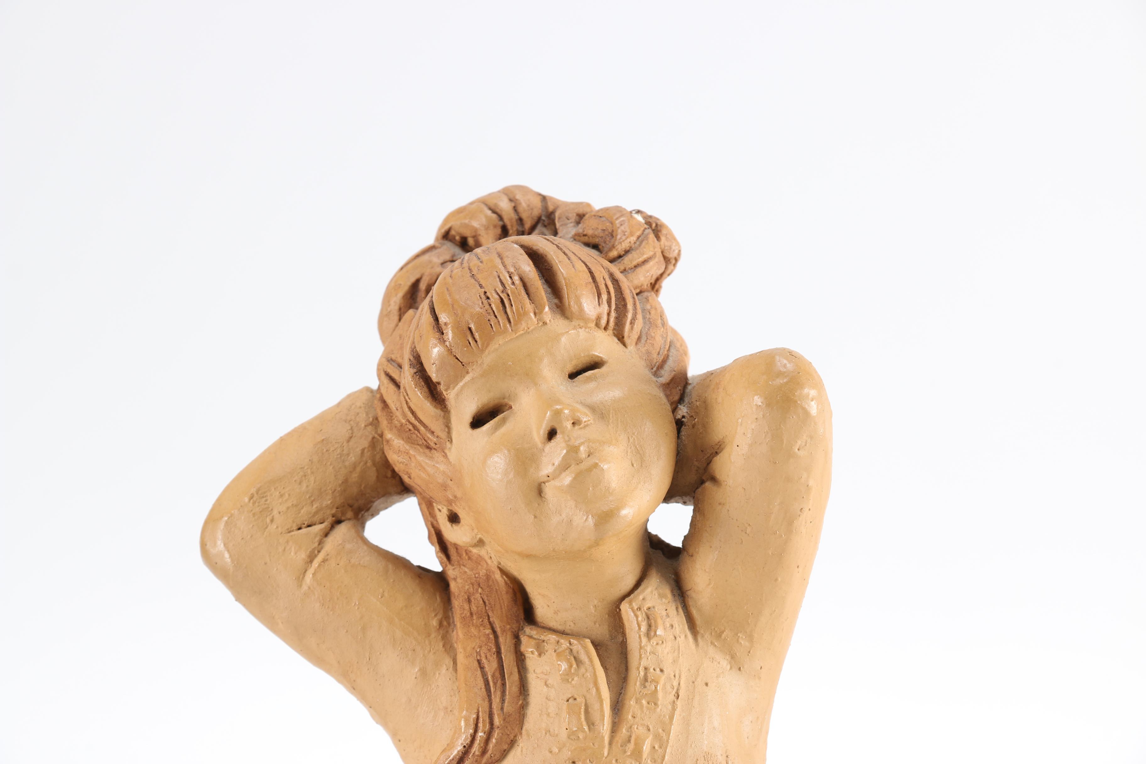 Clay Sculptures Featuring Lee Bortin