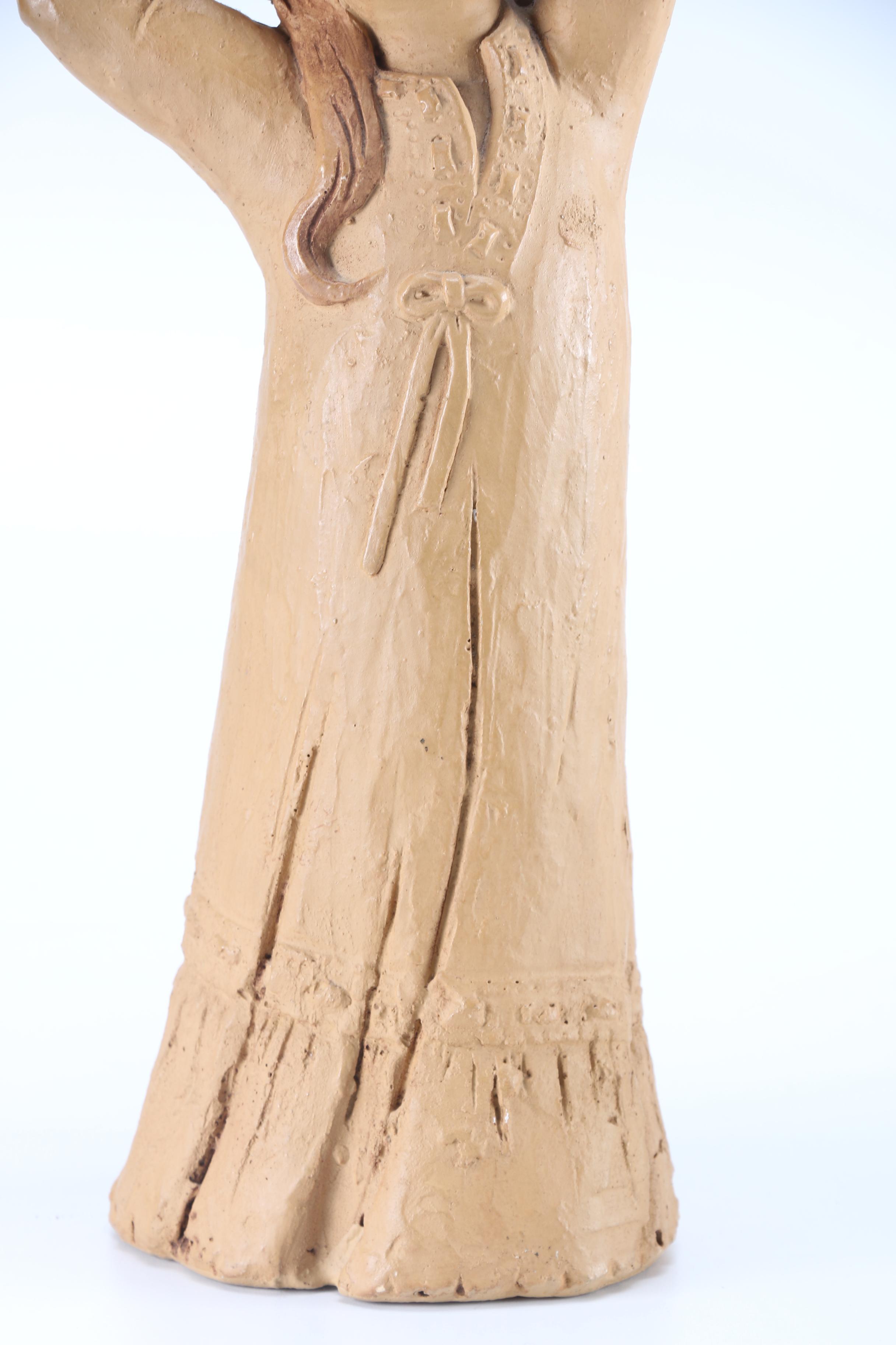 Clay Sculptures Featuring Lee Bortin