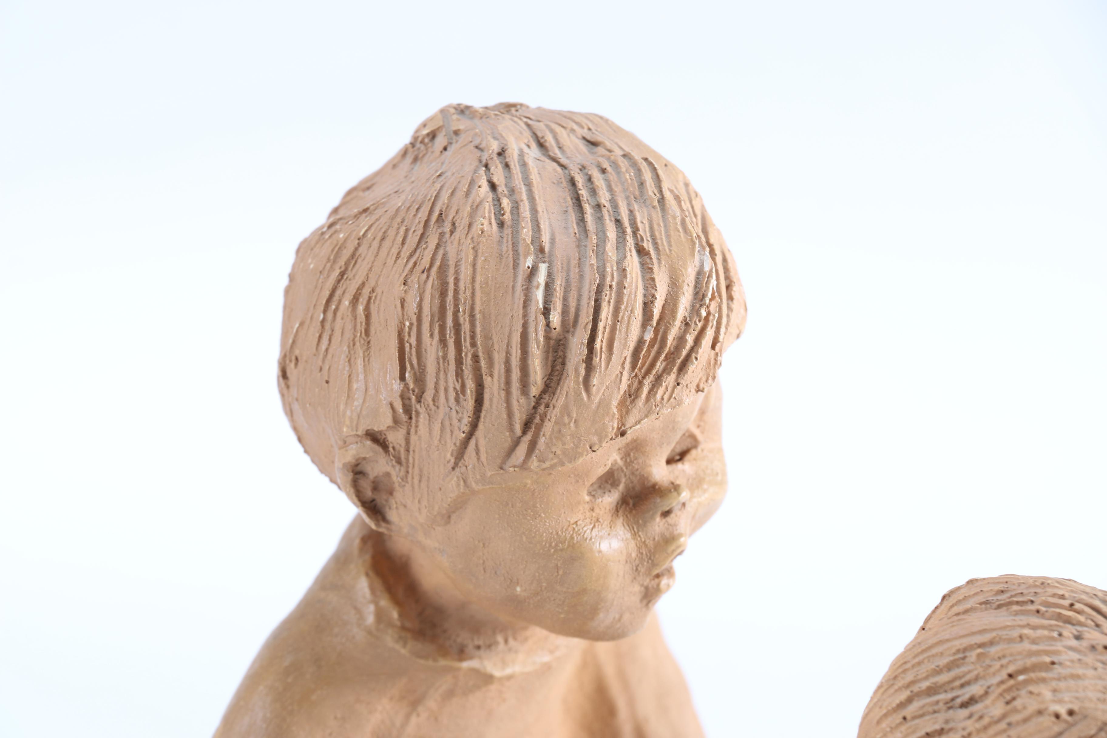Clay Sculptures Featuring Lee Bortin