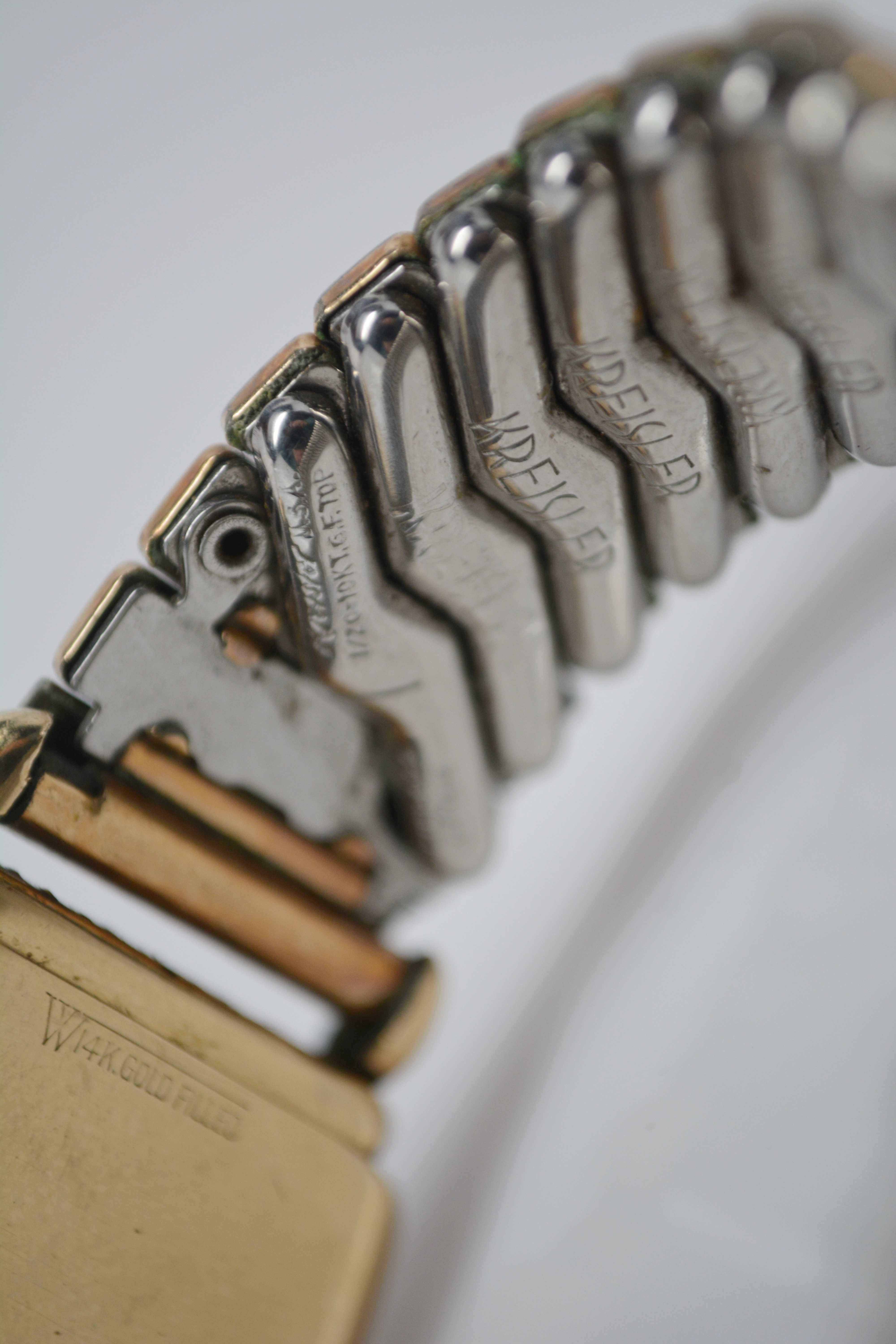 Vintage 14K Gold Filled Hamilton Watch and Bulova Watch Face