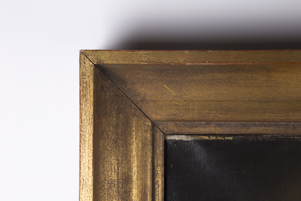 Oil Portrait of U.S. WWII Soldier Adolph J. Bennett