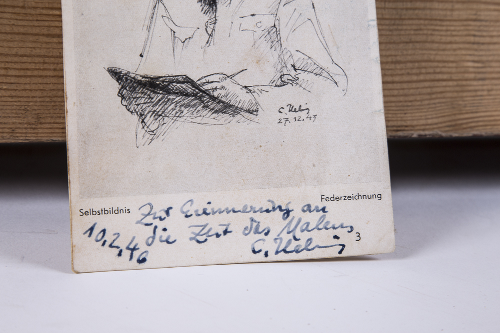 Oil Portrait of U.S. WWII Soldier Adolph J. Bennett