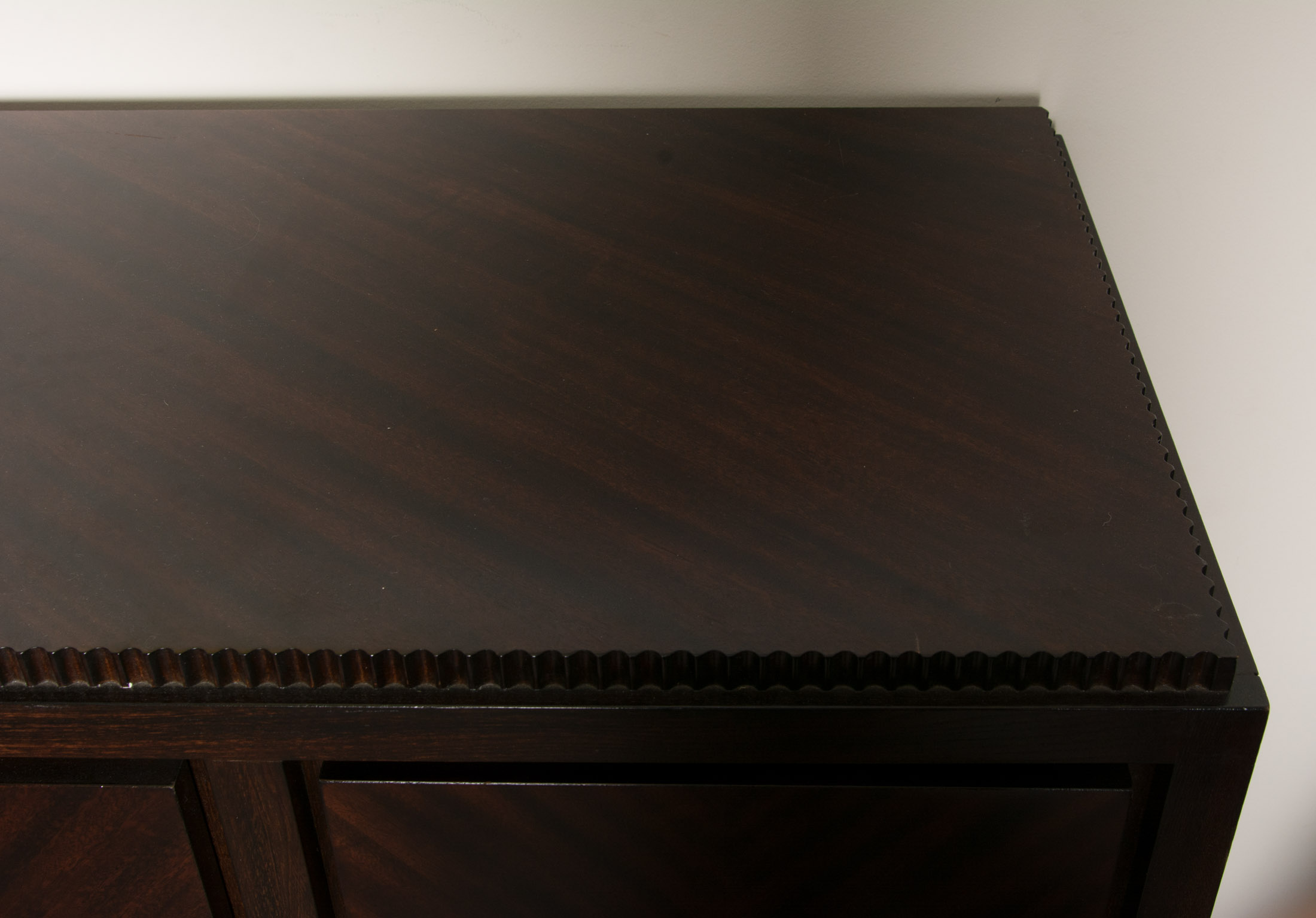 Modern Mahogany Sideboard