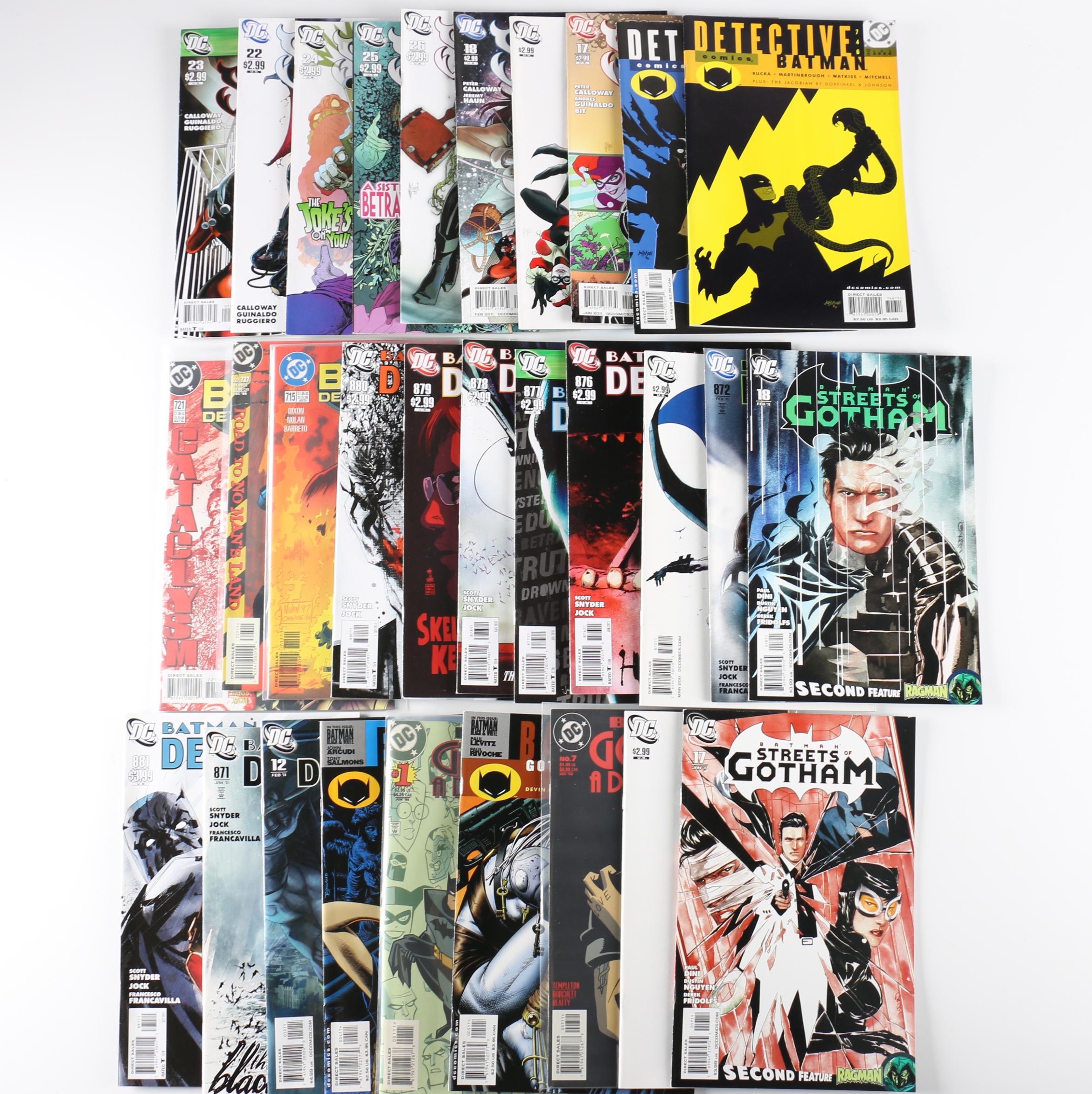 Modern Age DC Comics Featuring Final Two Issues of "Detective Comics"