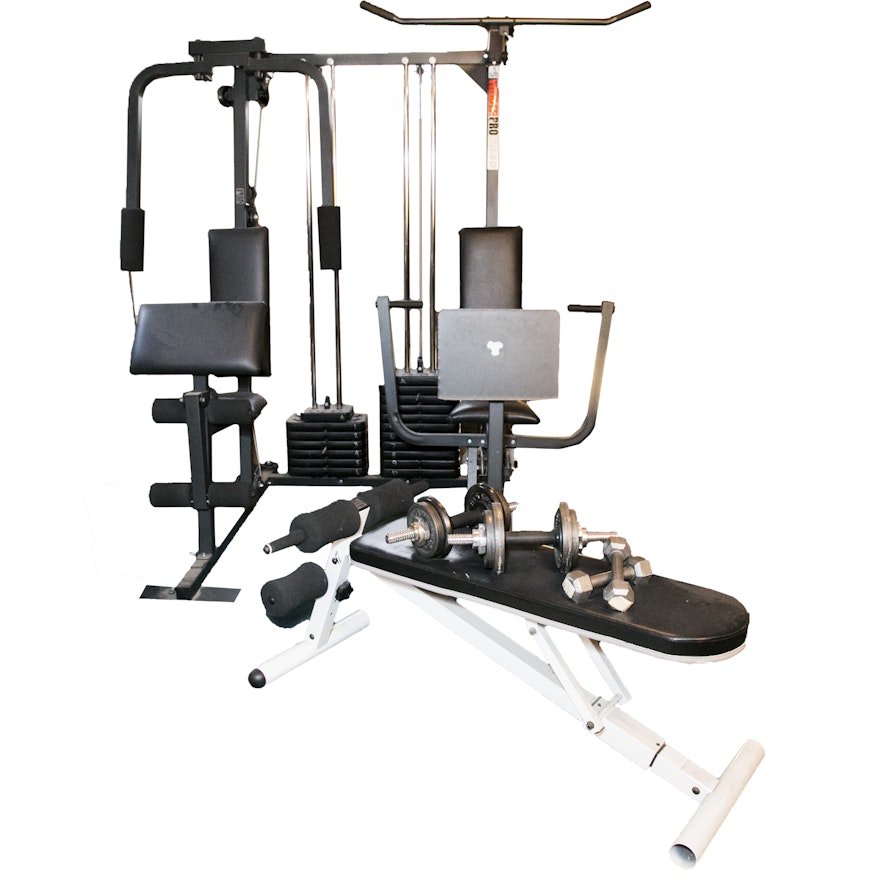 Weider Pro 9940 Home Gym and Weight Bench