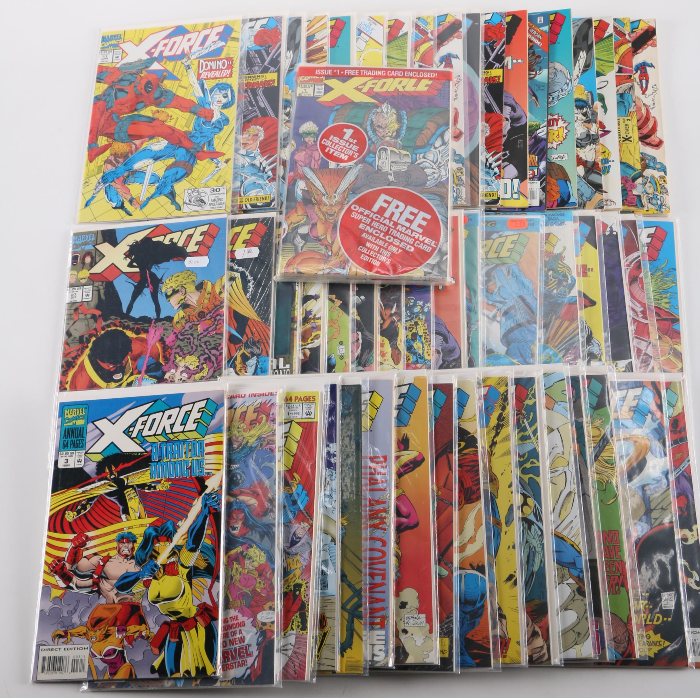 "X-Force" Featuring First Appearances of Weapon X, Domino and Second Appearance of Deadpool