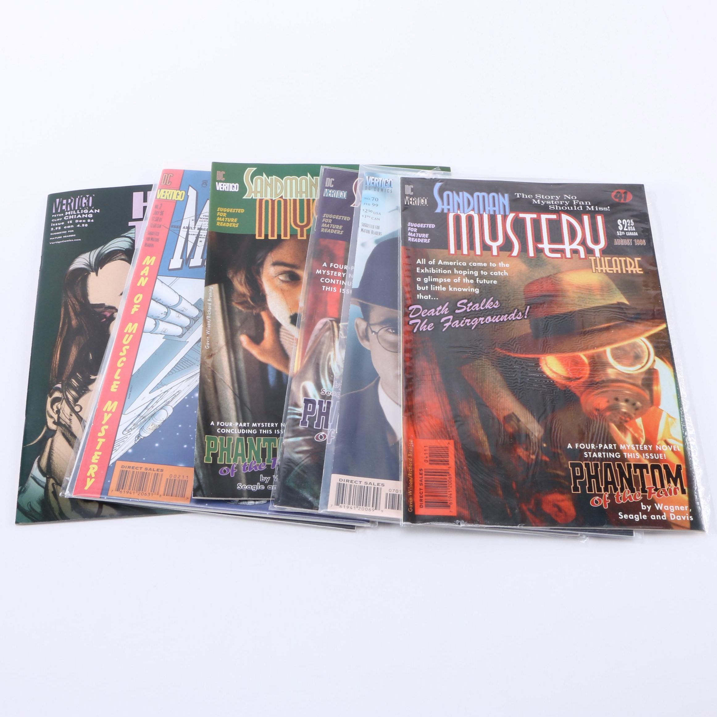 Modern Age "Sandman Mystery Theater" "Flex Mentallo" and "Human Target" Comics