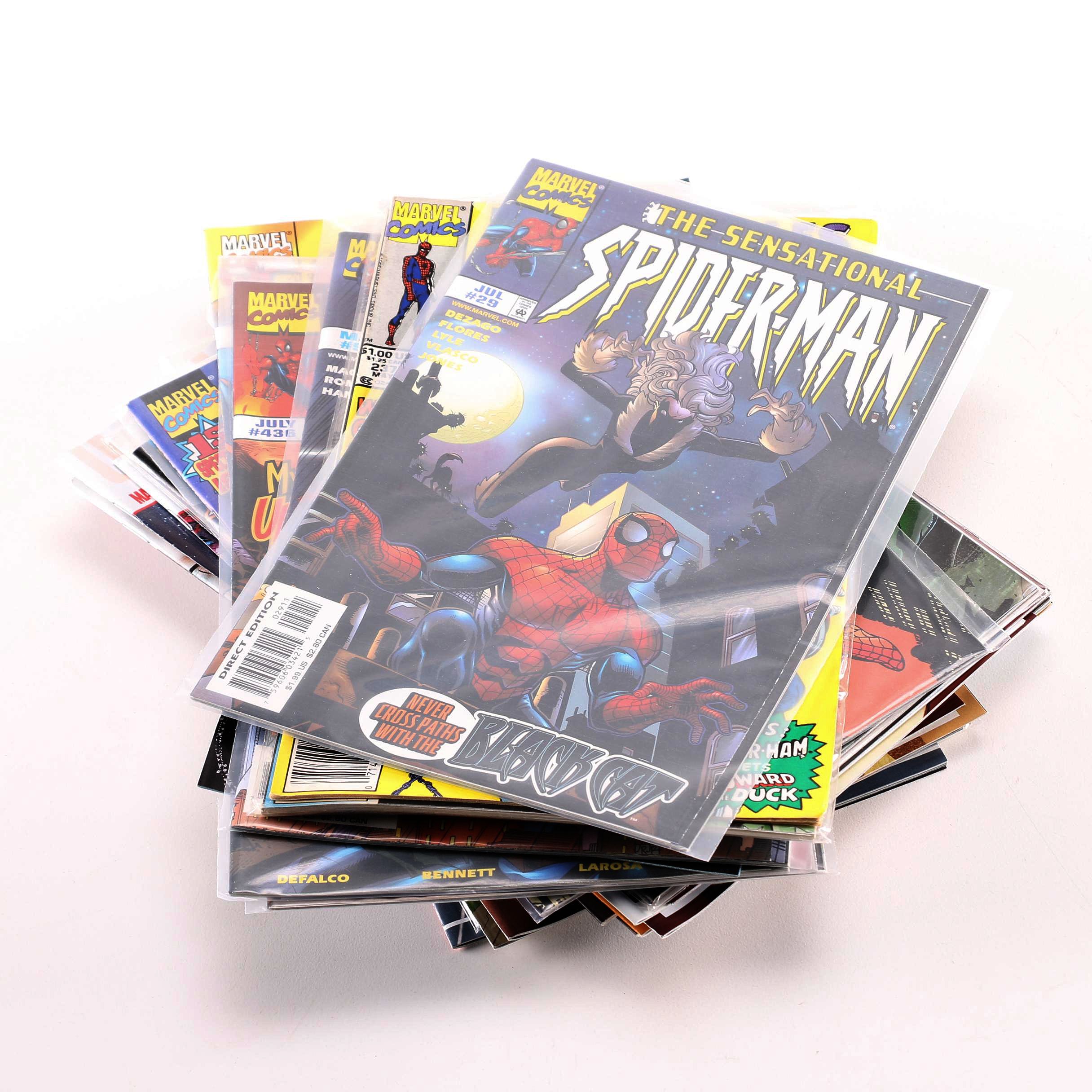 Collection of Modern Age Spiderman Comic Books
