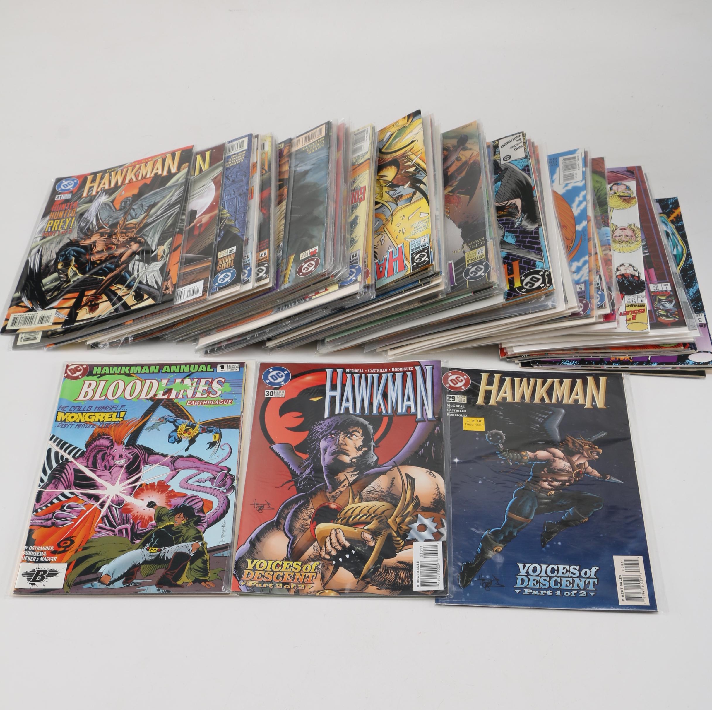 Modern Age DC Comics Featuring Hawkman