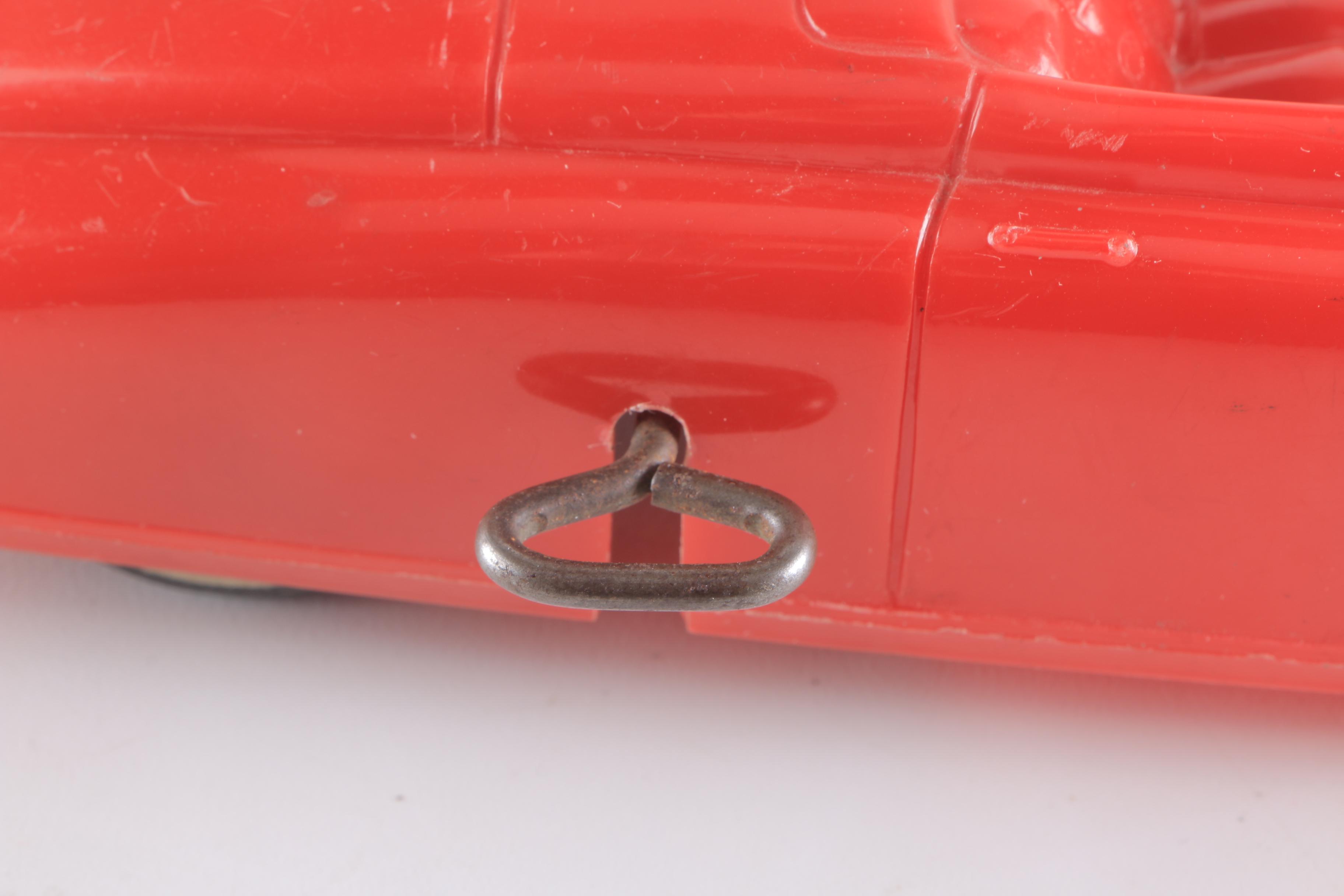 Saunders Vintage Plastic Wind-Up Toy Car