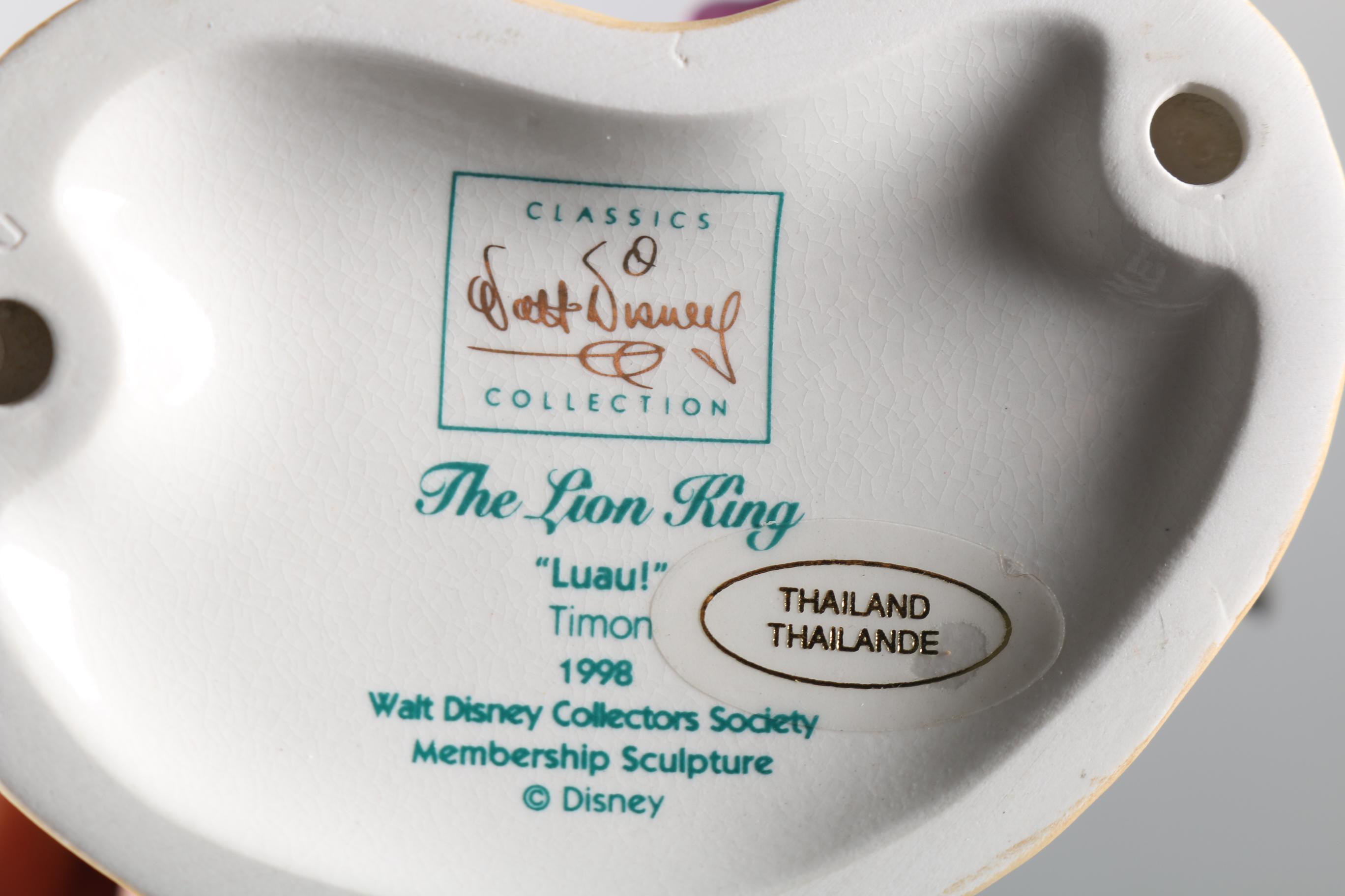 Walt Disney Classics Collection "The Lion King" Figurines