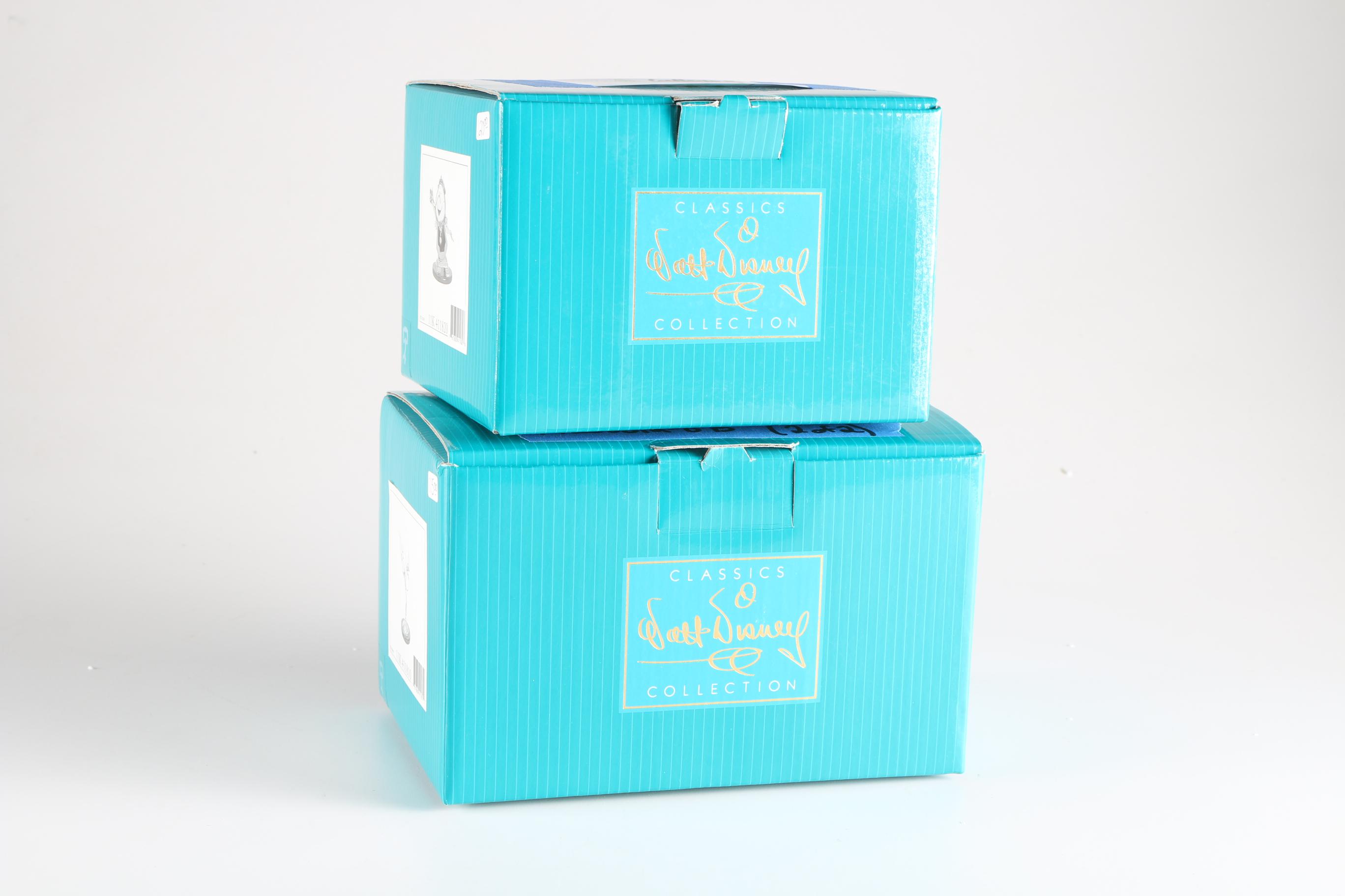 Walt Disney Classics Collection Cogsworth and Lumiere Figurines