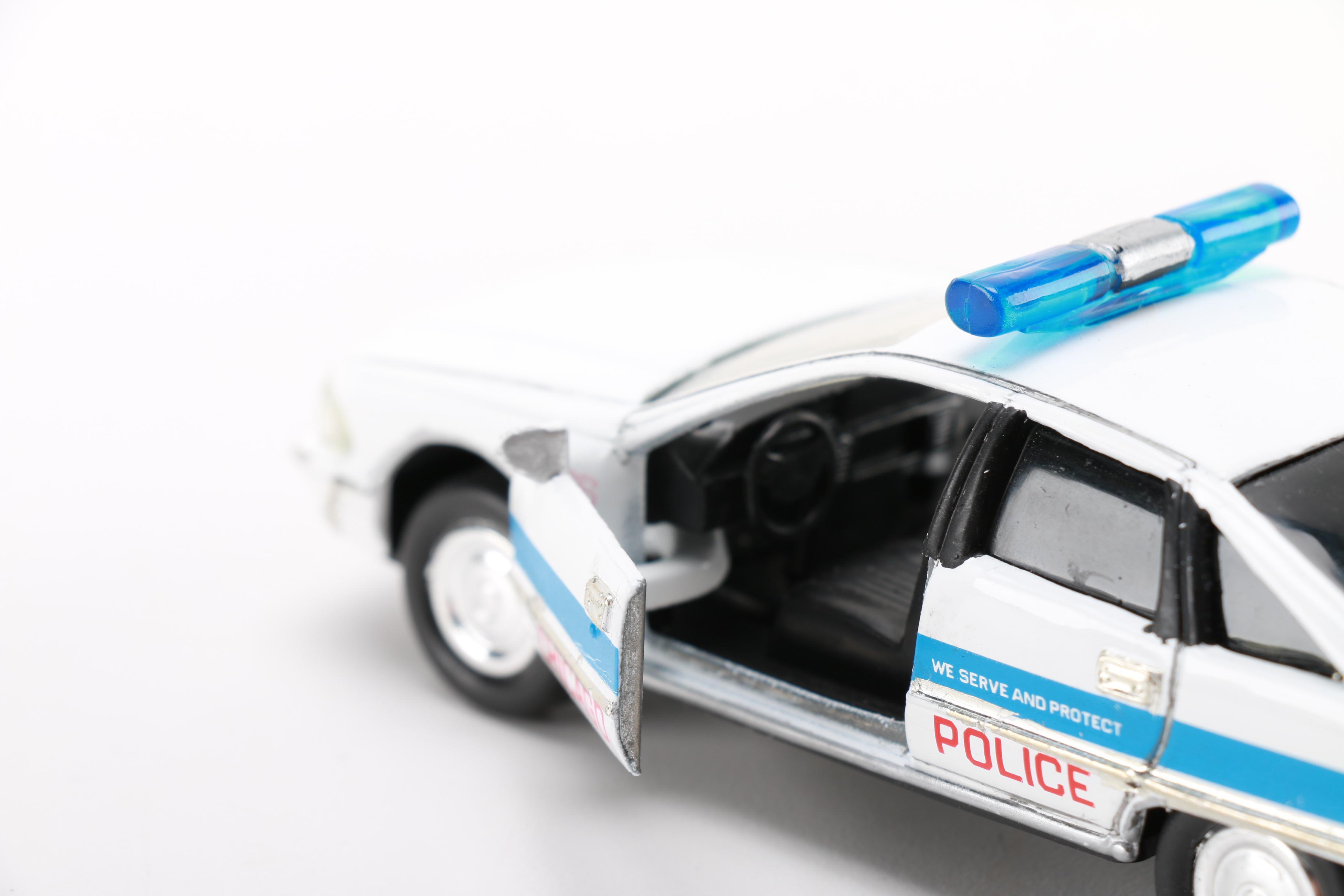 Assortment of Road Champs Chevy Caprice Police Cars