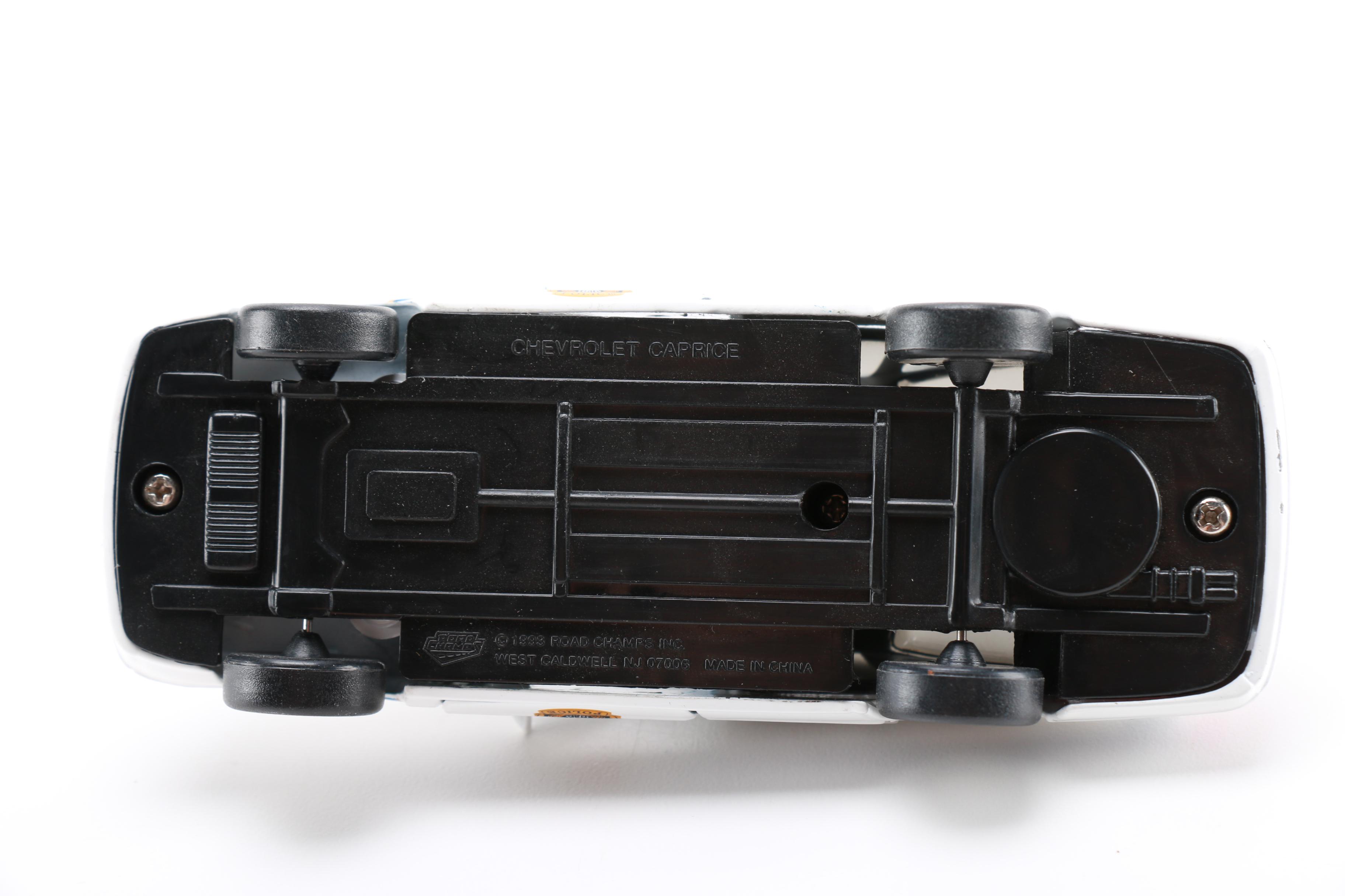 Assortment of Road Champs Chevy Caprice Police Cars