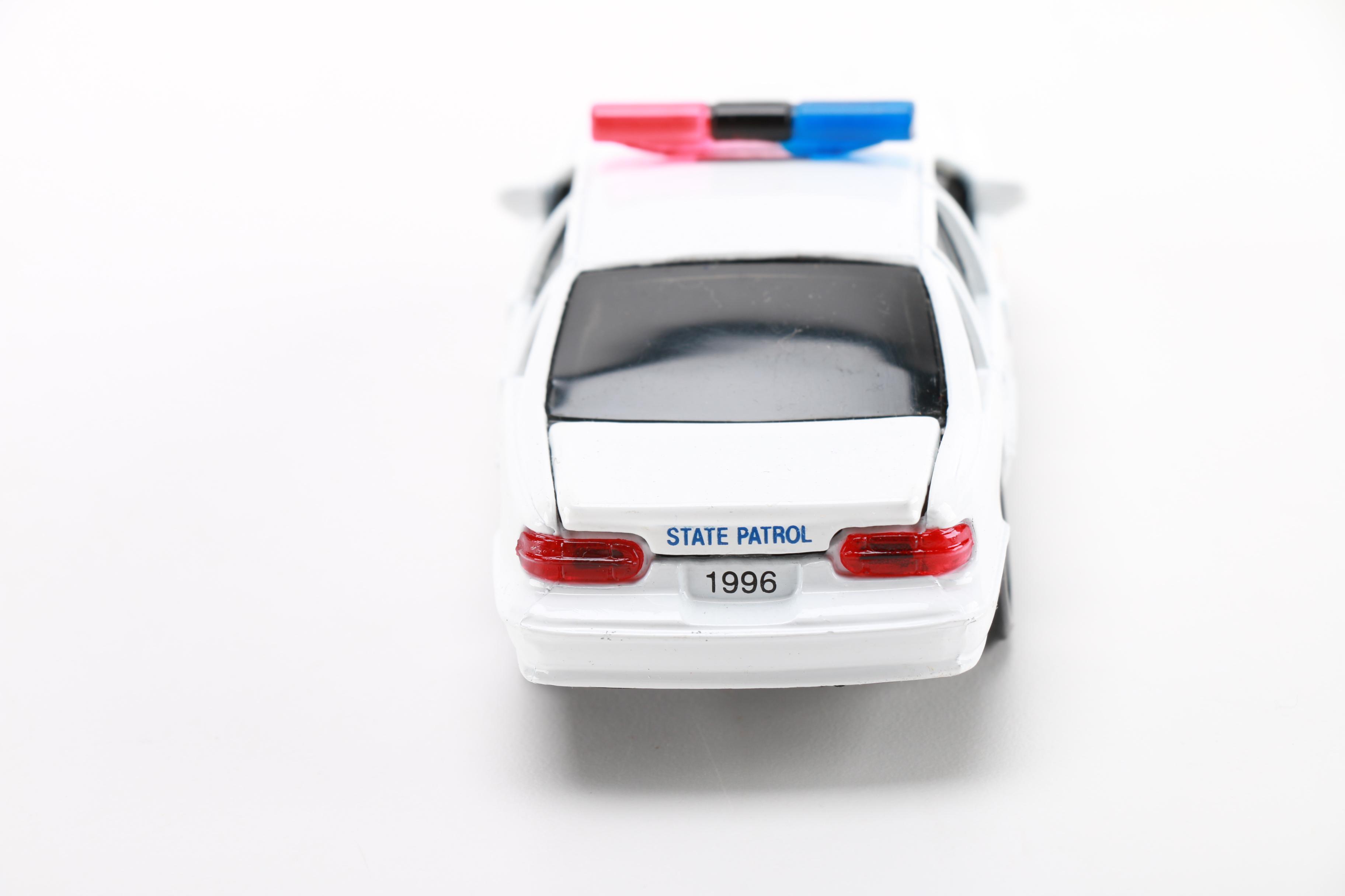 Assortment of Road Champs Chevy Caprice Police Cars