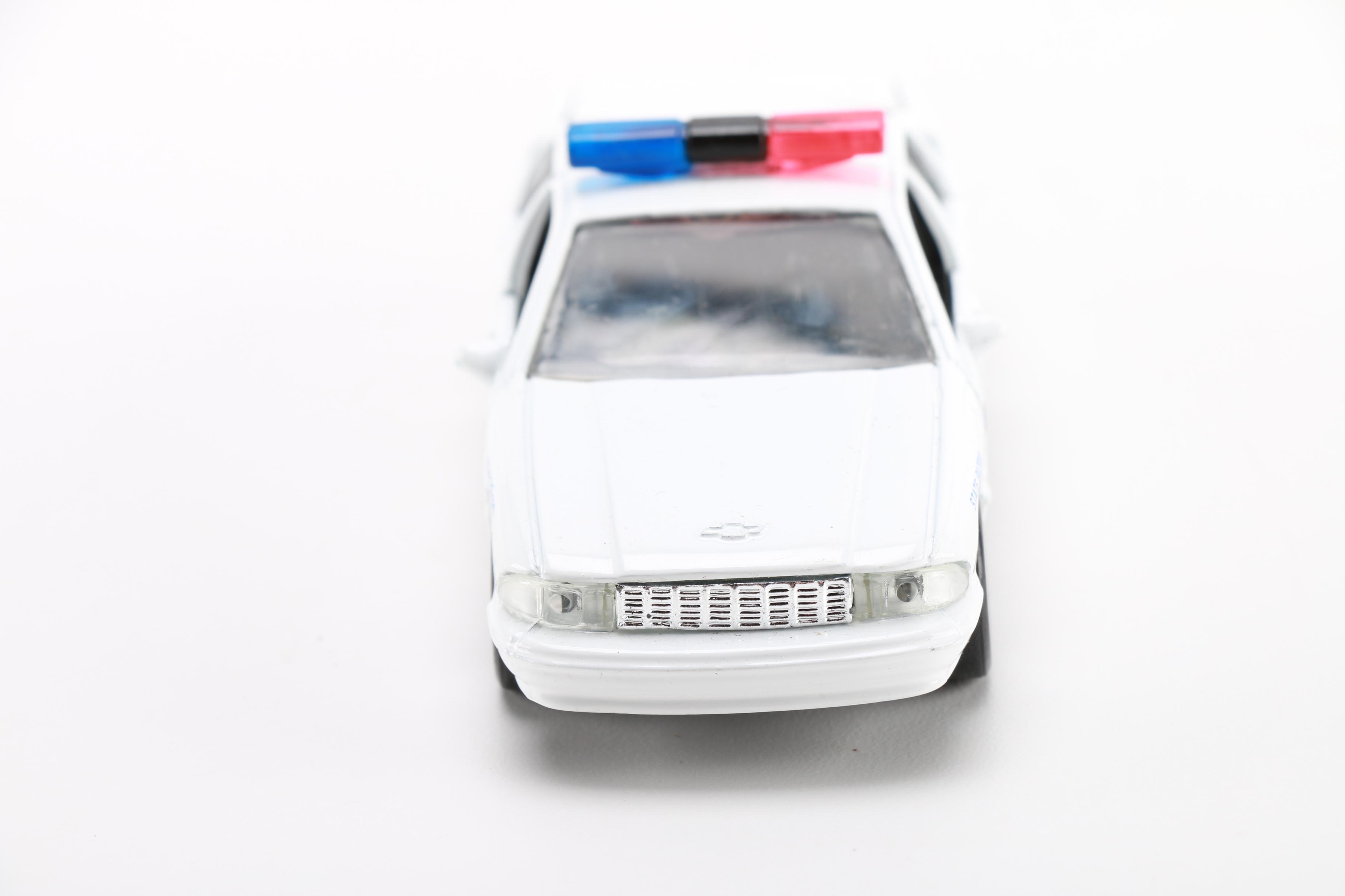 Assortment of Road Champs Chevy Caprice Police Cars