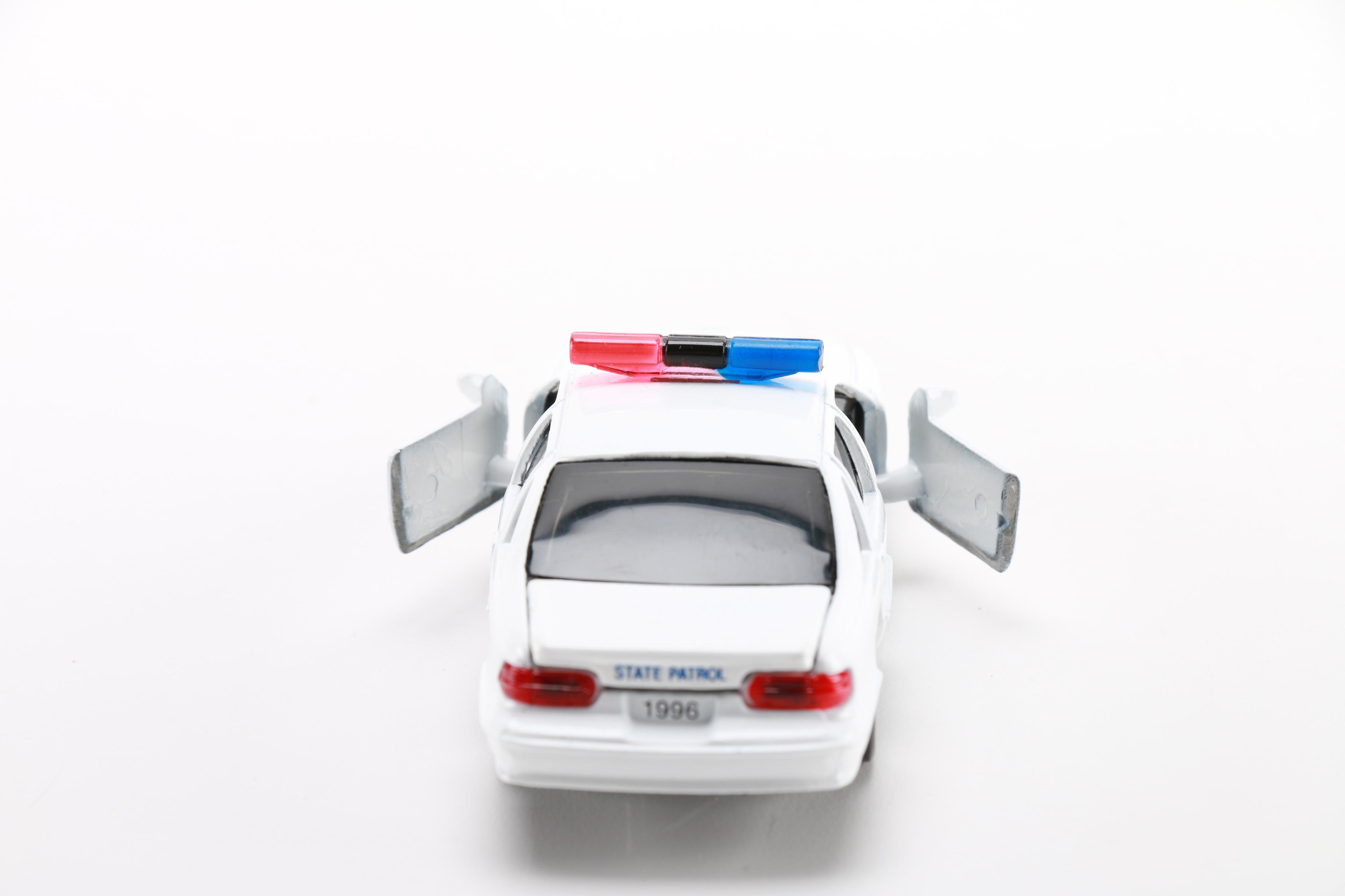 Assortment of Road Champs Chevy Caprice Police Cars