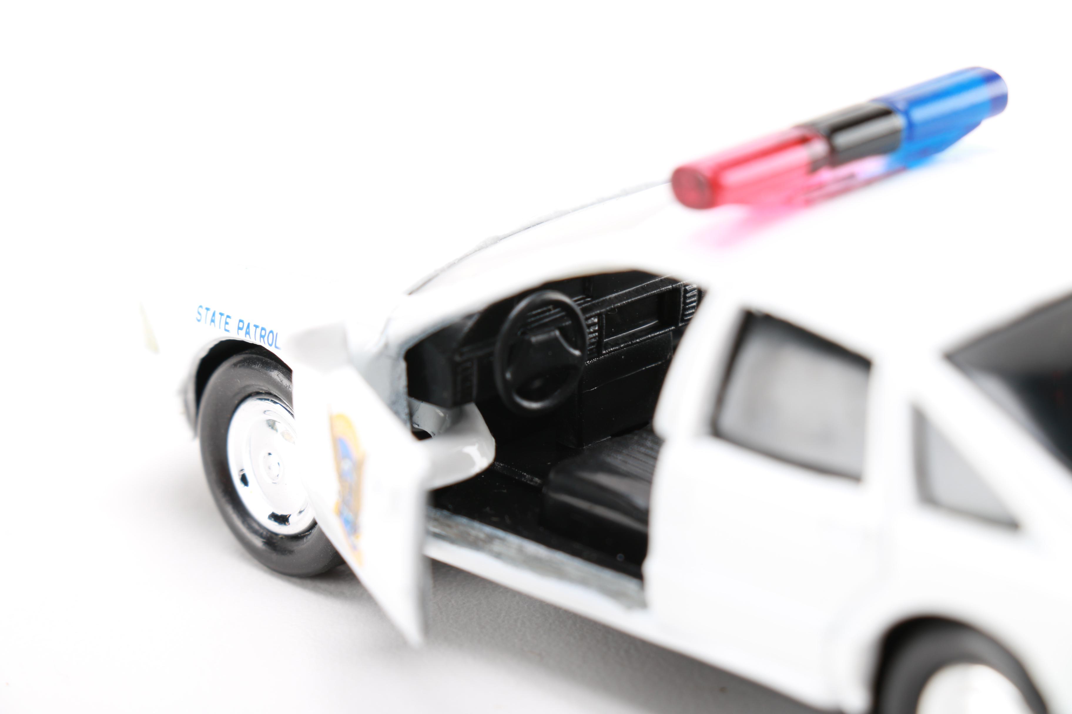 Assortment of Road Champs Chevy Caprice Police Cars