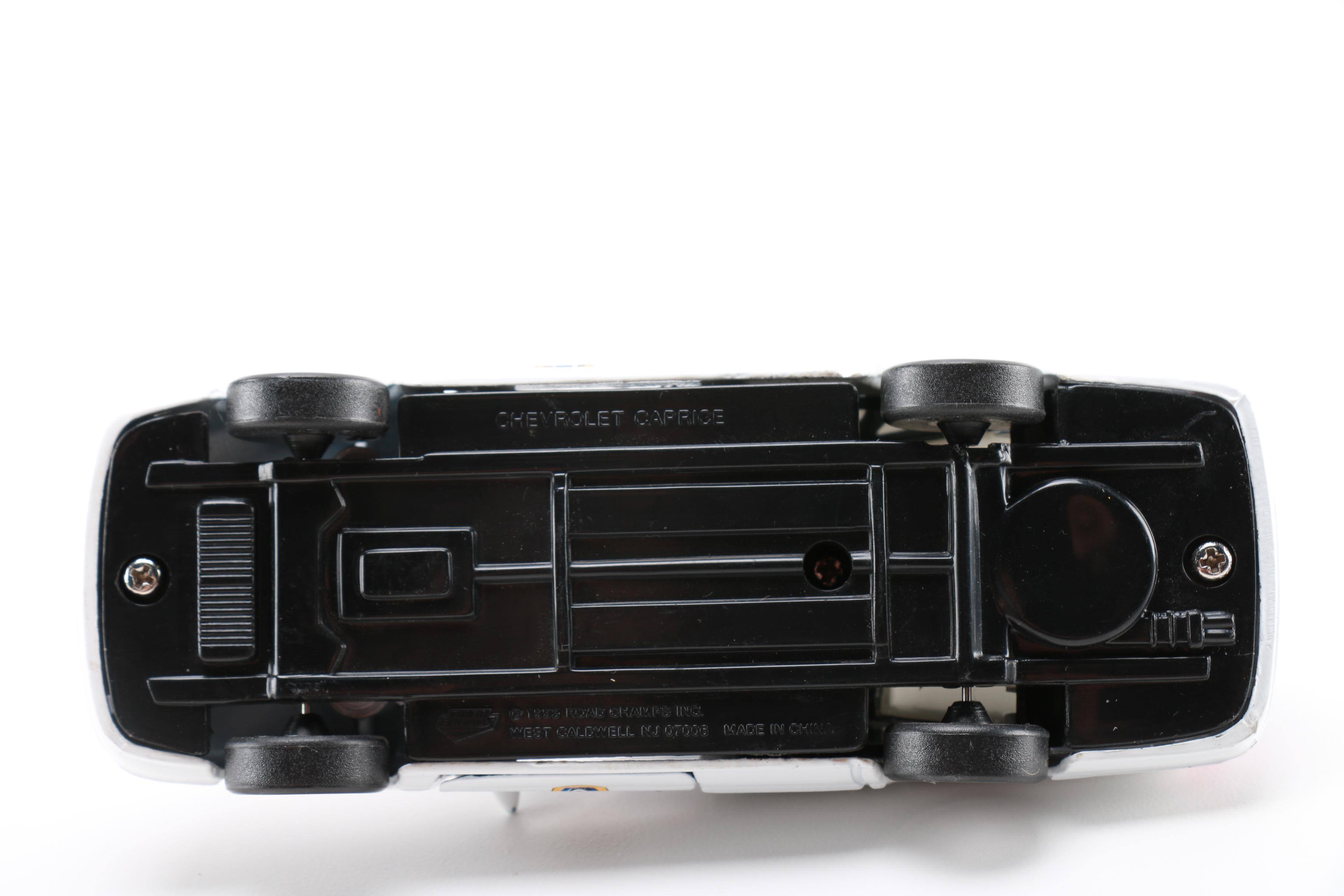 Assortment of Road Champs Chevy Caprice Police Cars