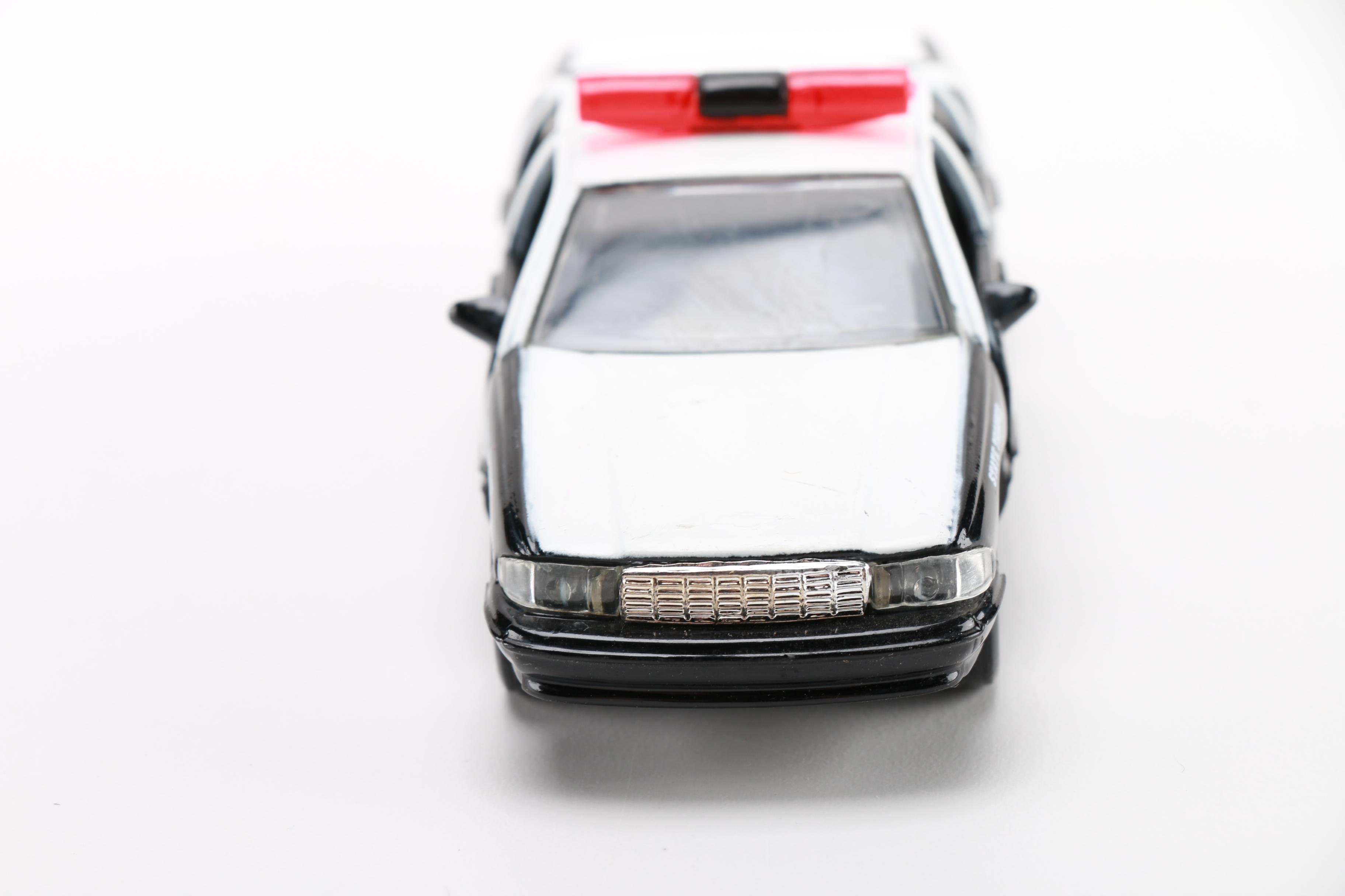 Assortment of Road Champs Chevy Caprice Police Cars