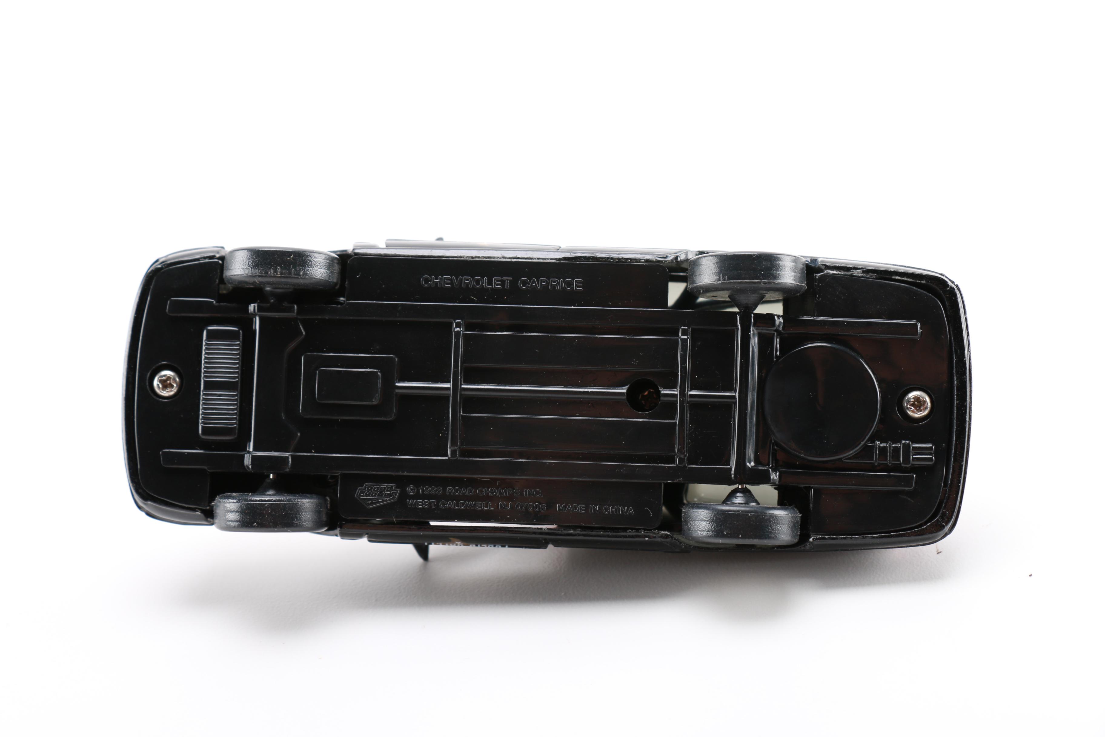 Assortment of Road Champs Chevy Caprice Police Cars