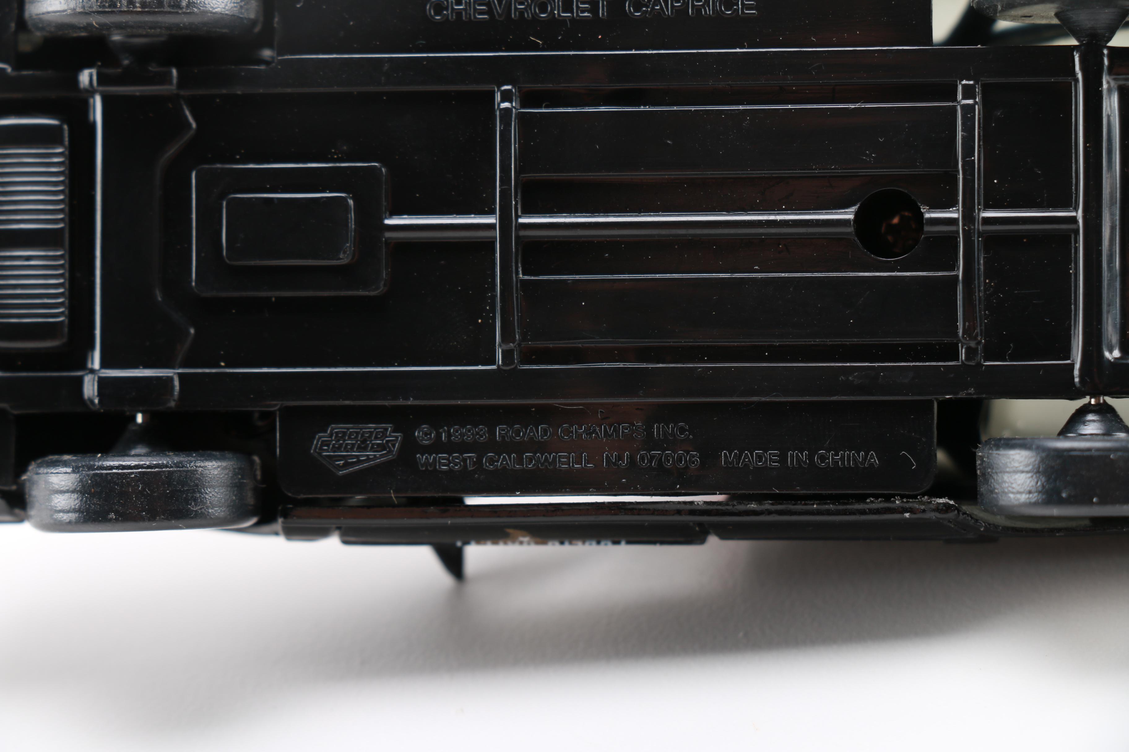 Assortment of Road Champs Chevy Caprice Police Cars