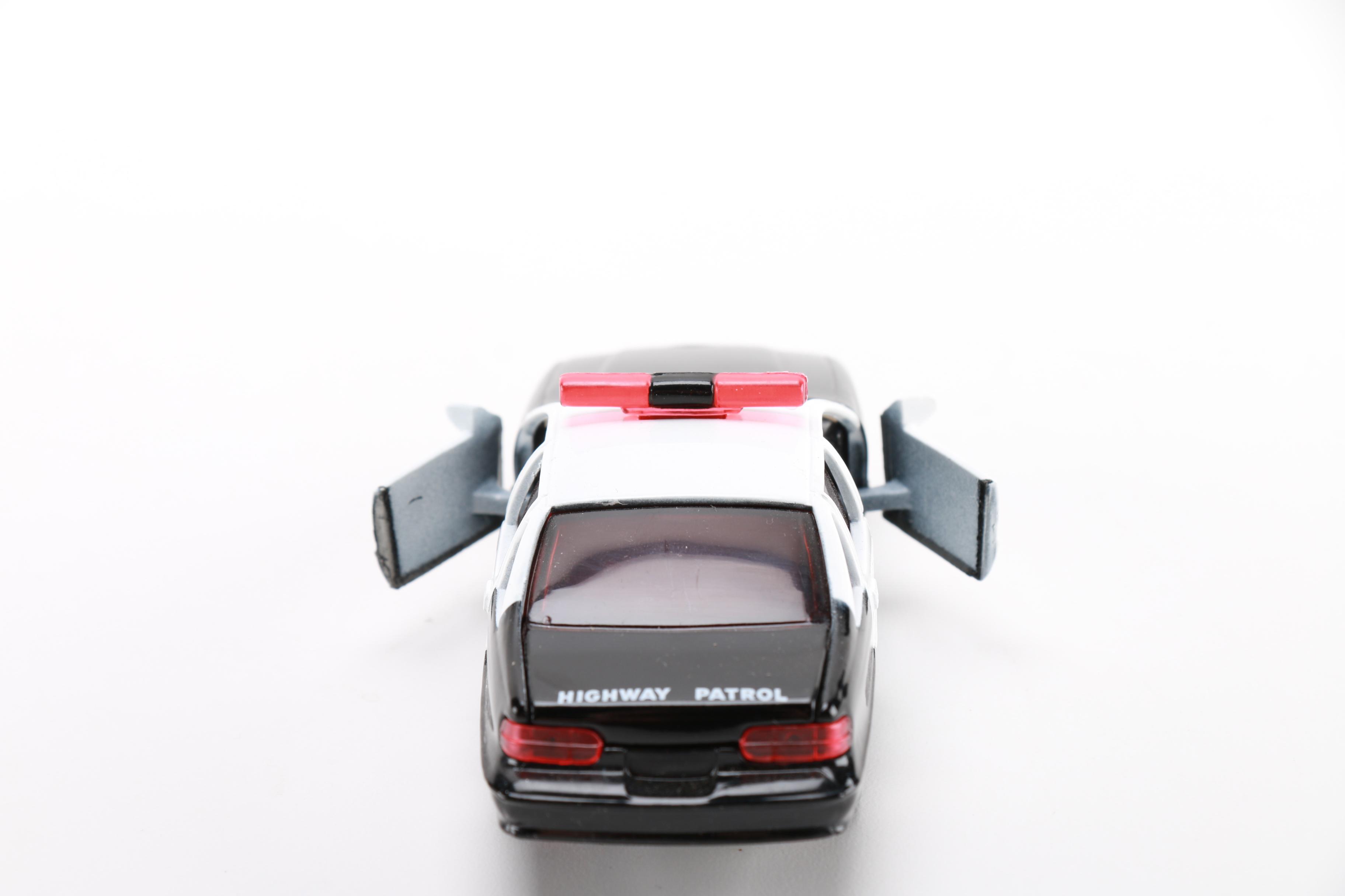 Assortment of Road Champs Chevy Caprice Police Cars