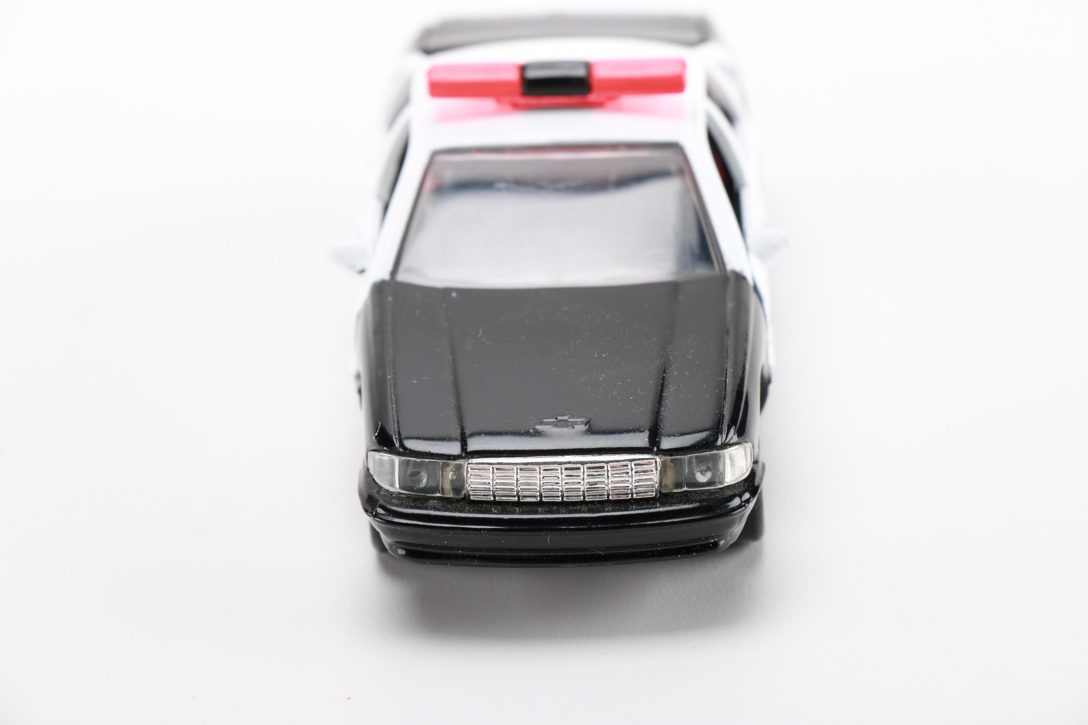 Assortment of Road Champs Chevy Caprice Police Cars