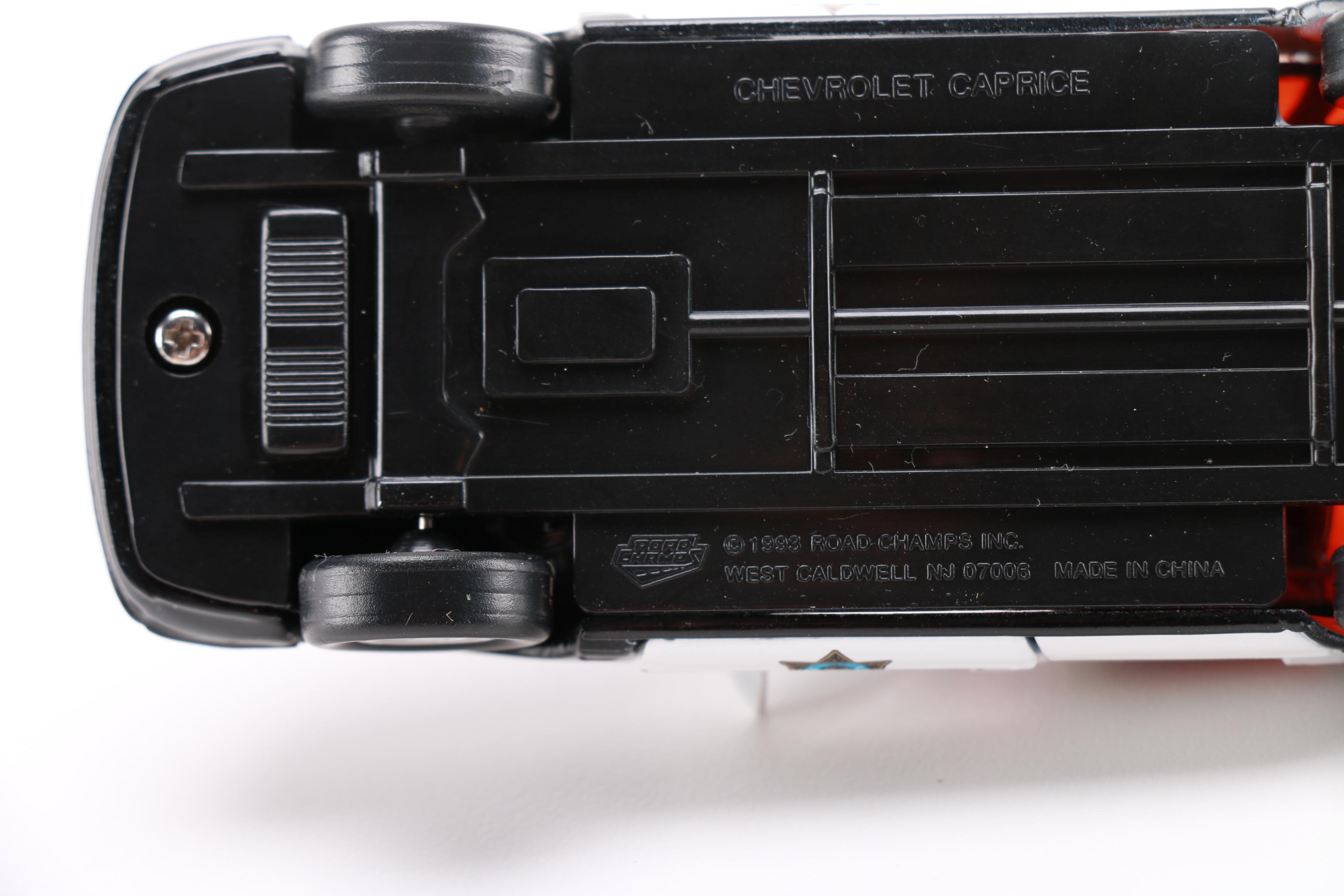 Assortment of Road Champs Chevy Caprice Police Cars