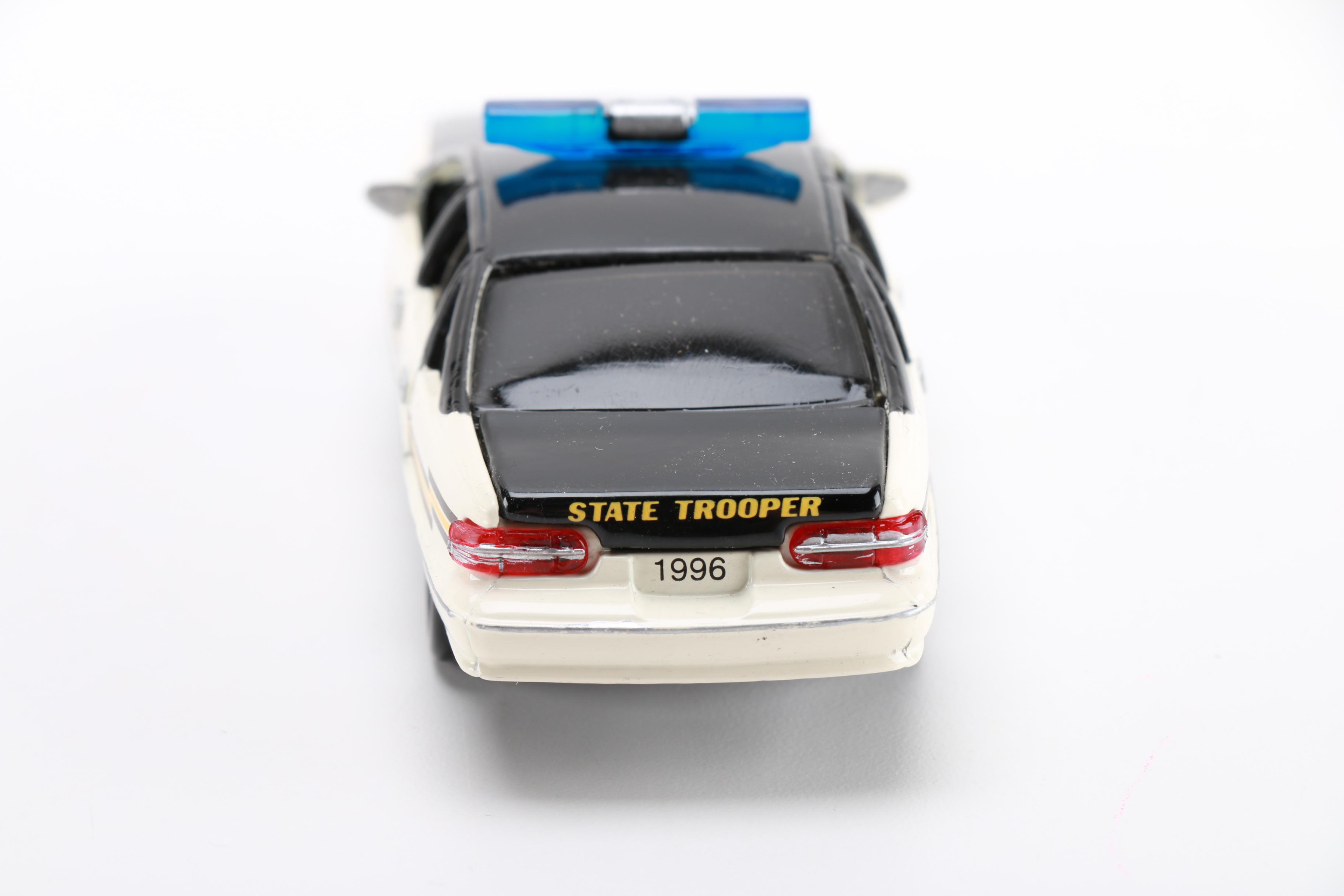 Assortment of Road Champs Chevy Caprice Police Cars