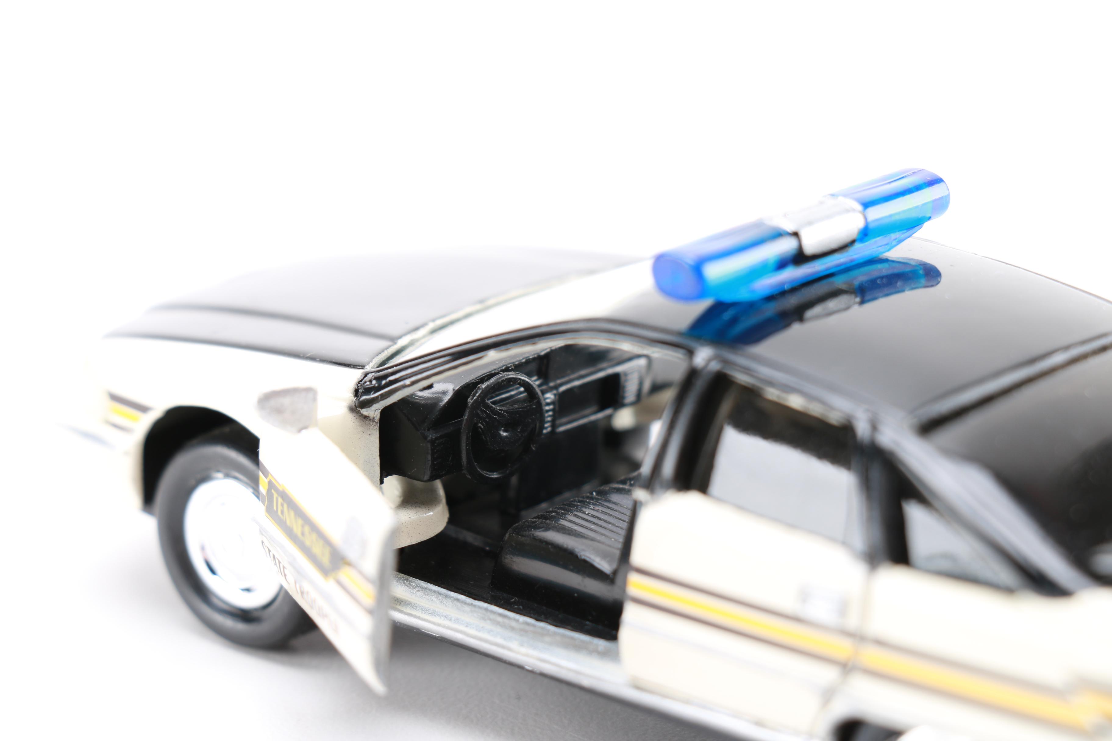 Assortment of Road Champs Chevy Caprice Police Cars