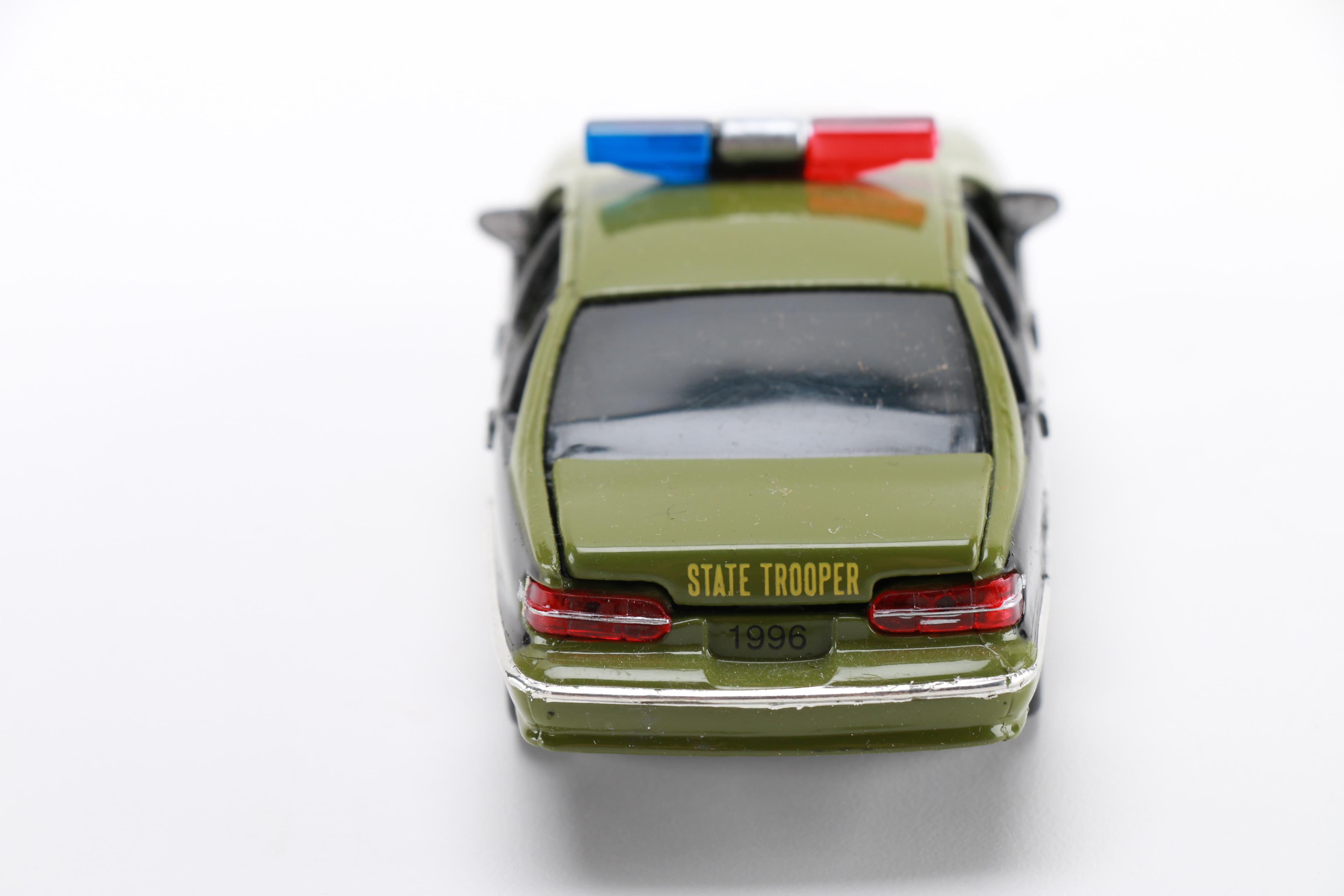 Assortment of Road Champs Chevy Caprice Police Cars