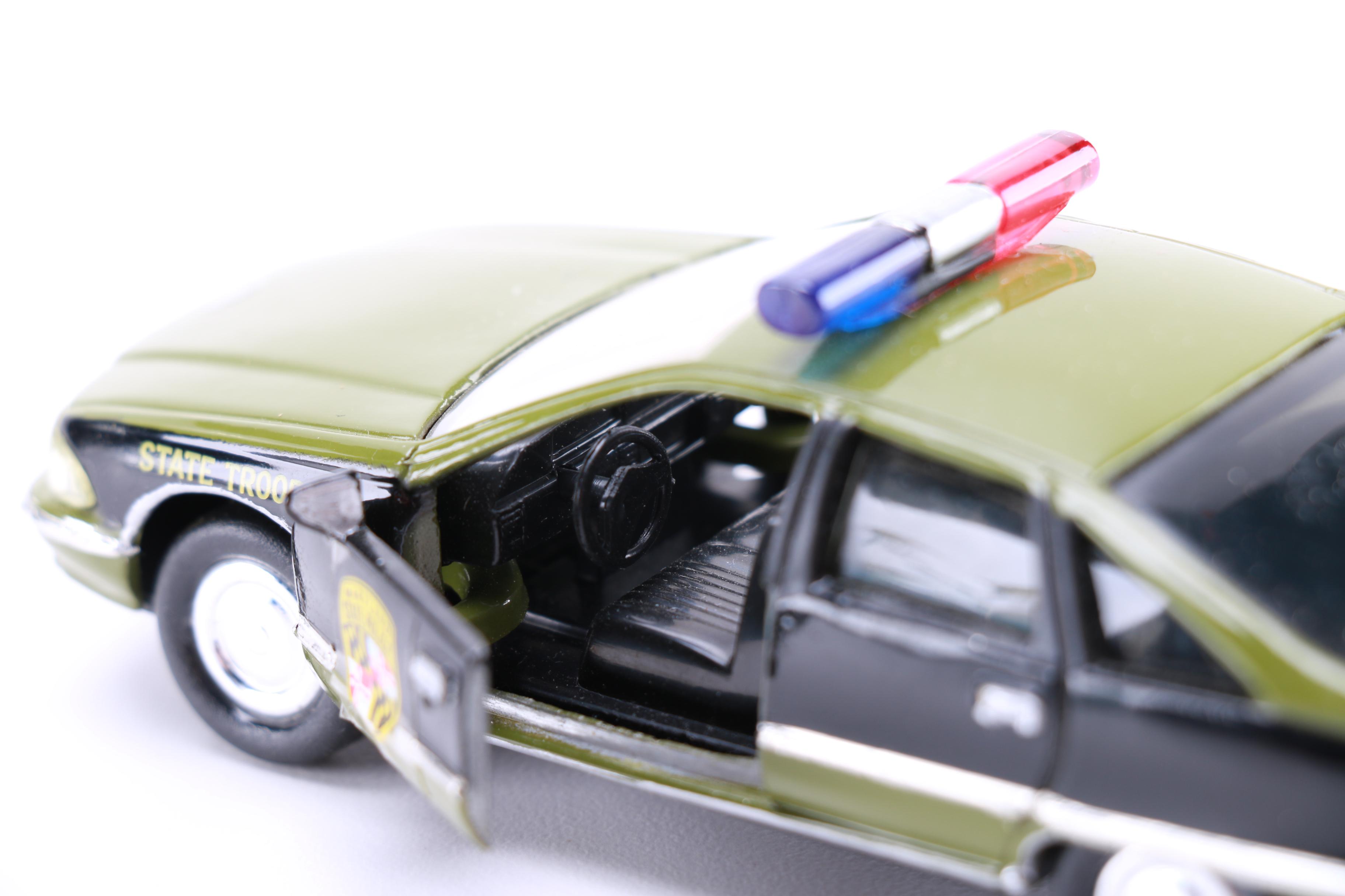 Assortment of Road Champs Chevy Caprice Police Cars