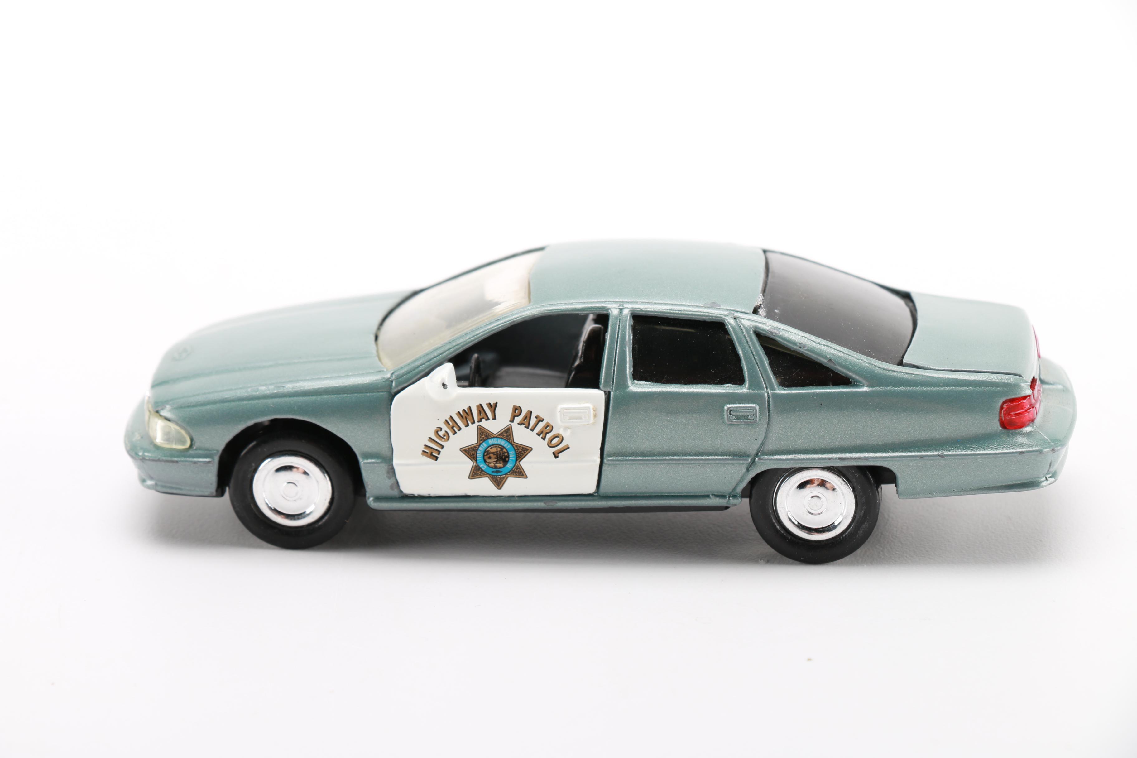 Assortment of Road Champs Chevy Caprice Police Cars