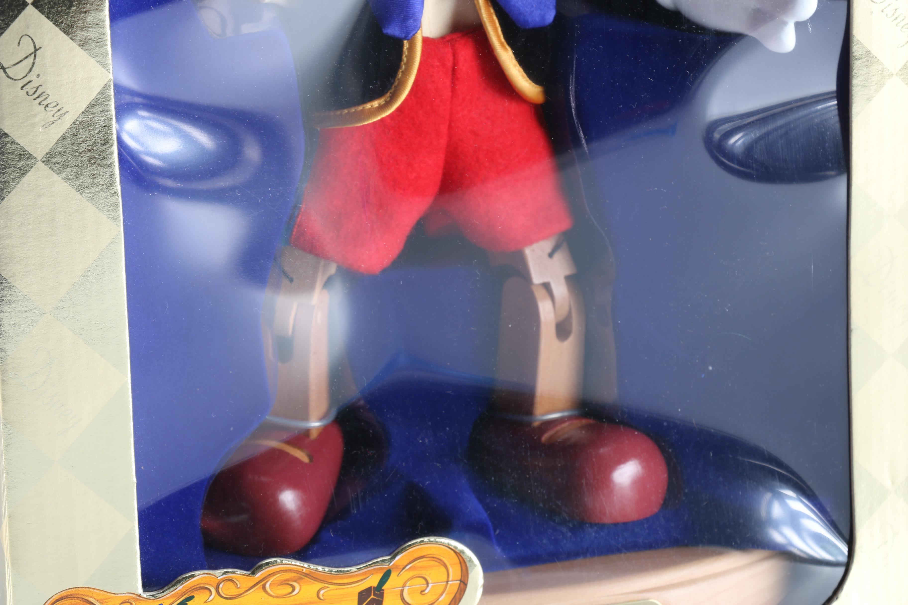 Walt Disney Limited Edition Pinocchio Wooden Marionette Doll
